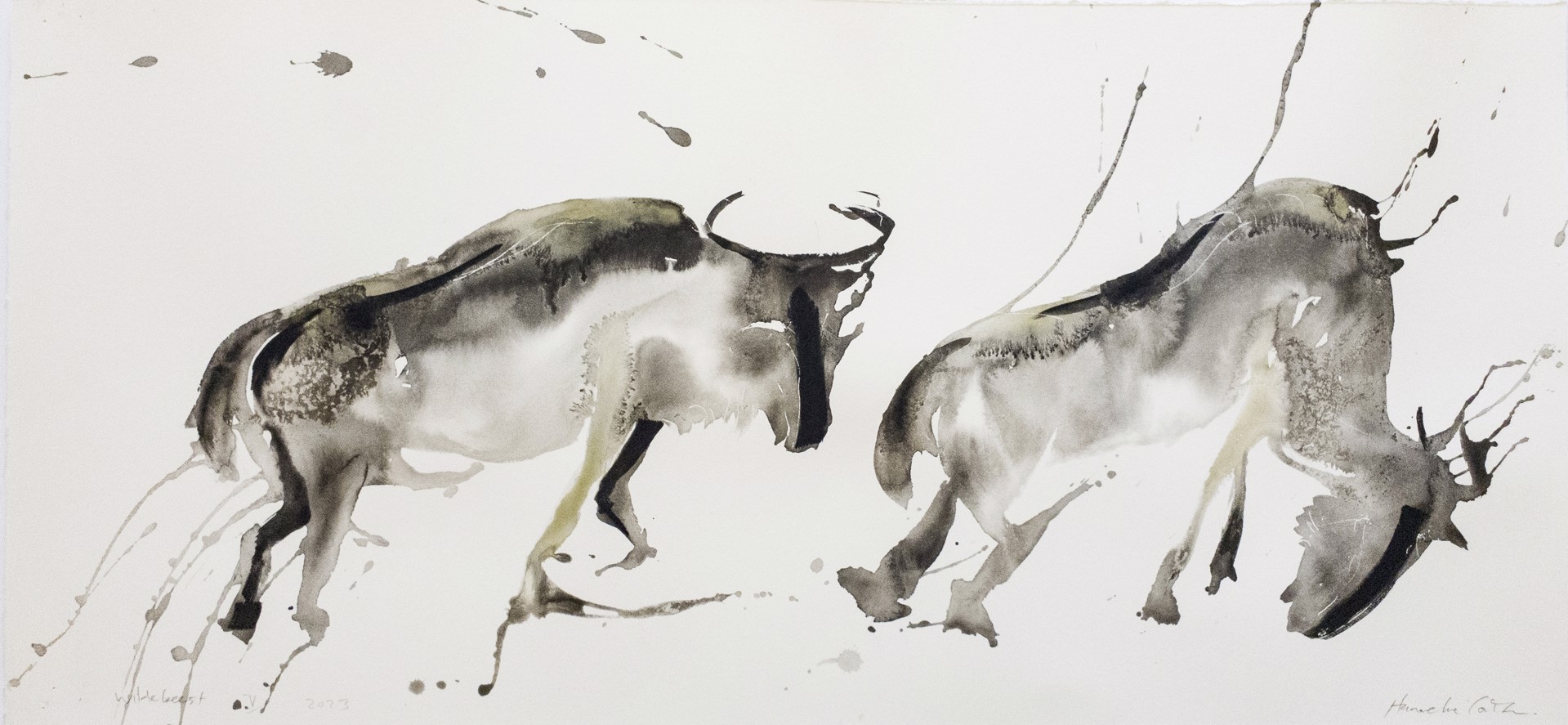 Eco Queer Creature Series : Wildebeest V by Hannelie Coetzee
