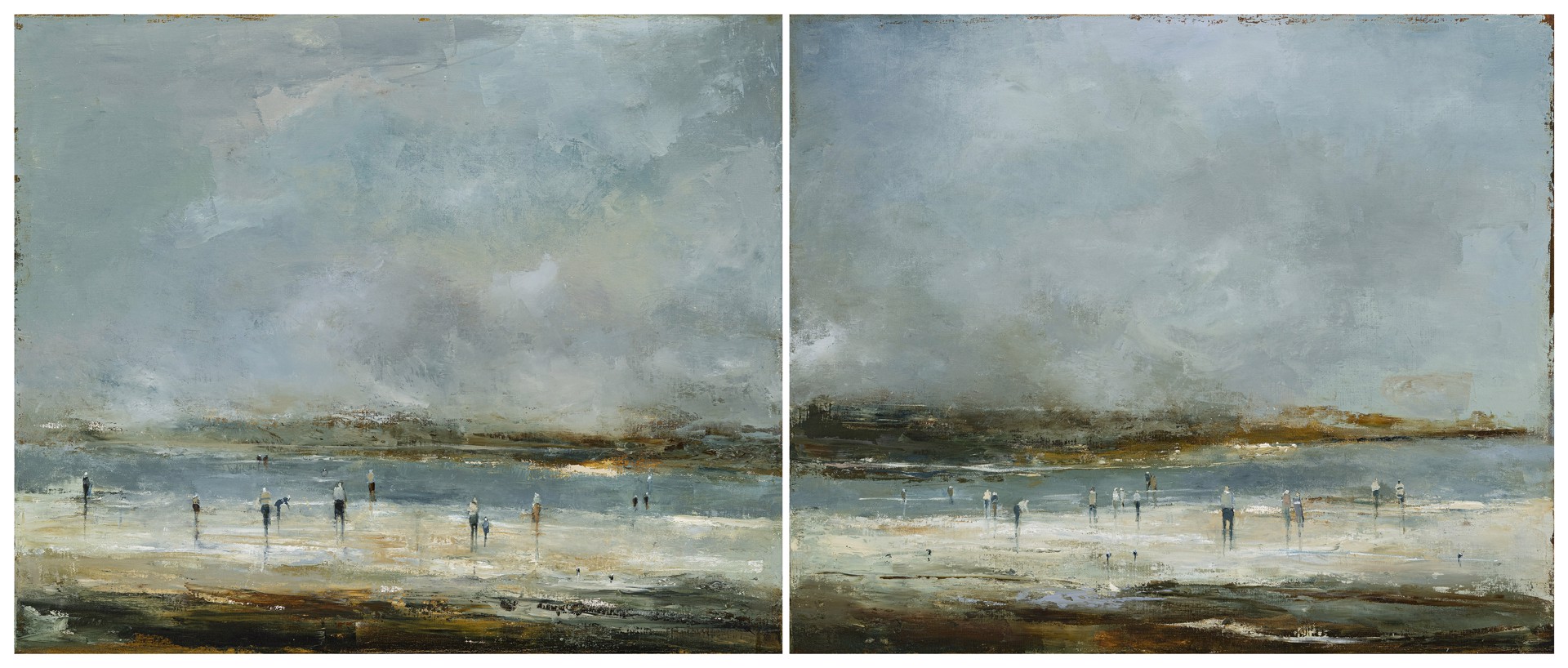 They glide like dancers in the wide hall by France Jodoin