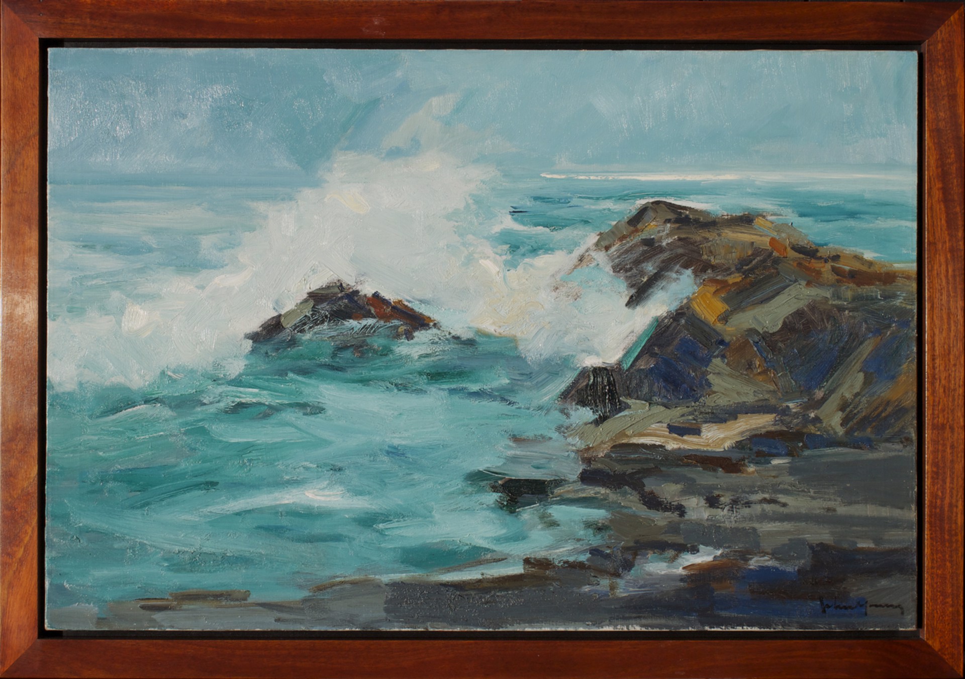 Seascape, Untitled by John Chin Young
