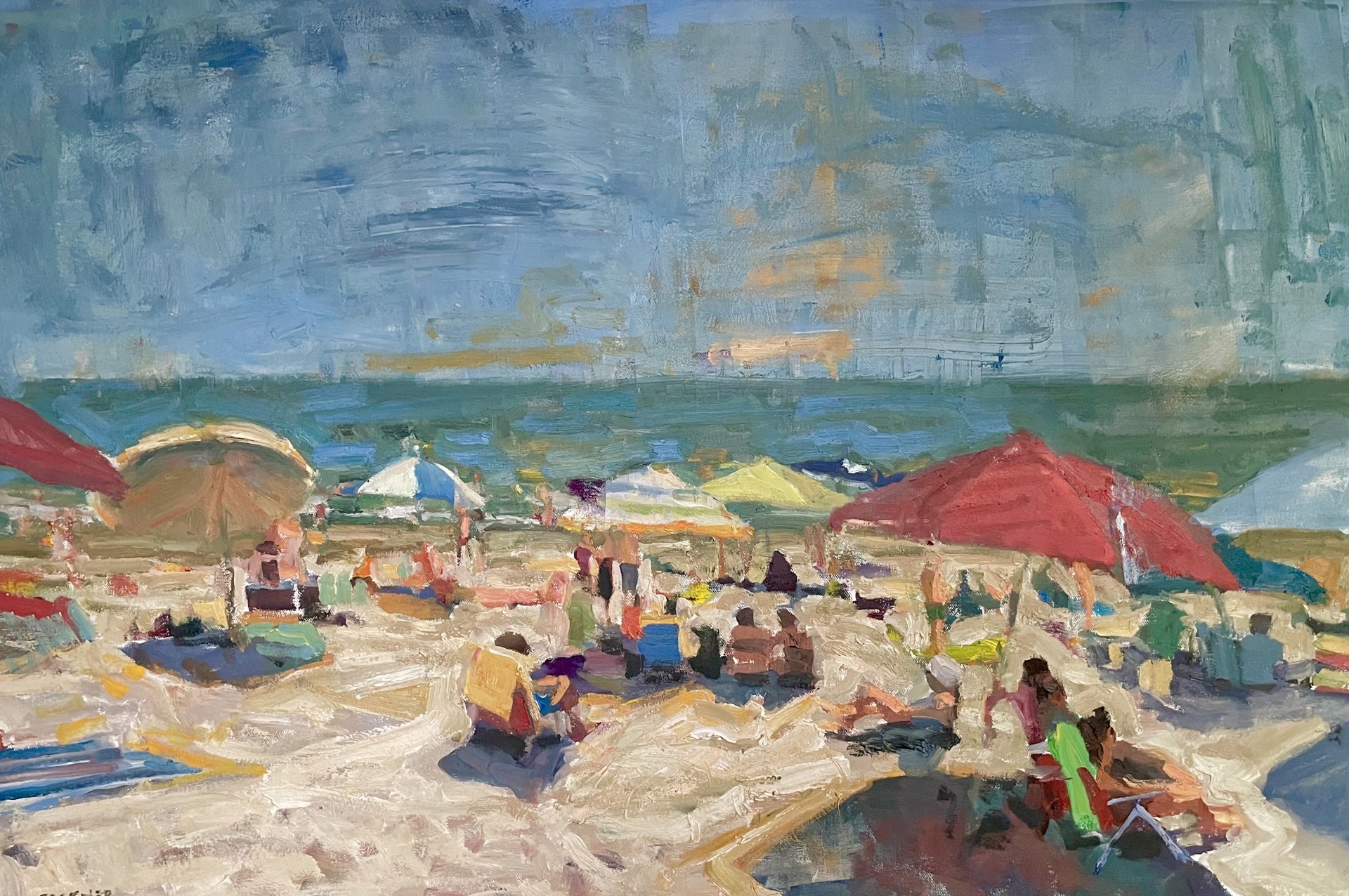 Beaches #5 by Jim Beckner