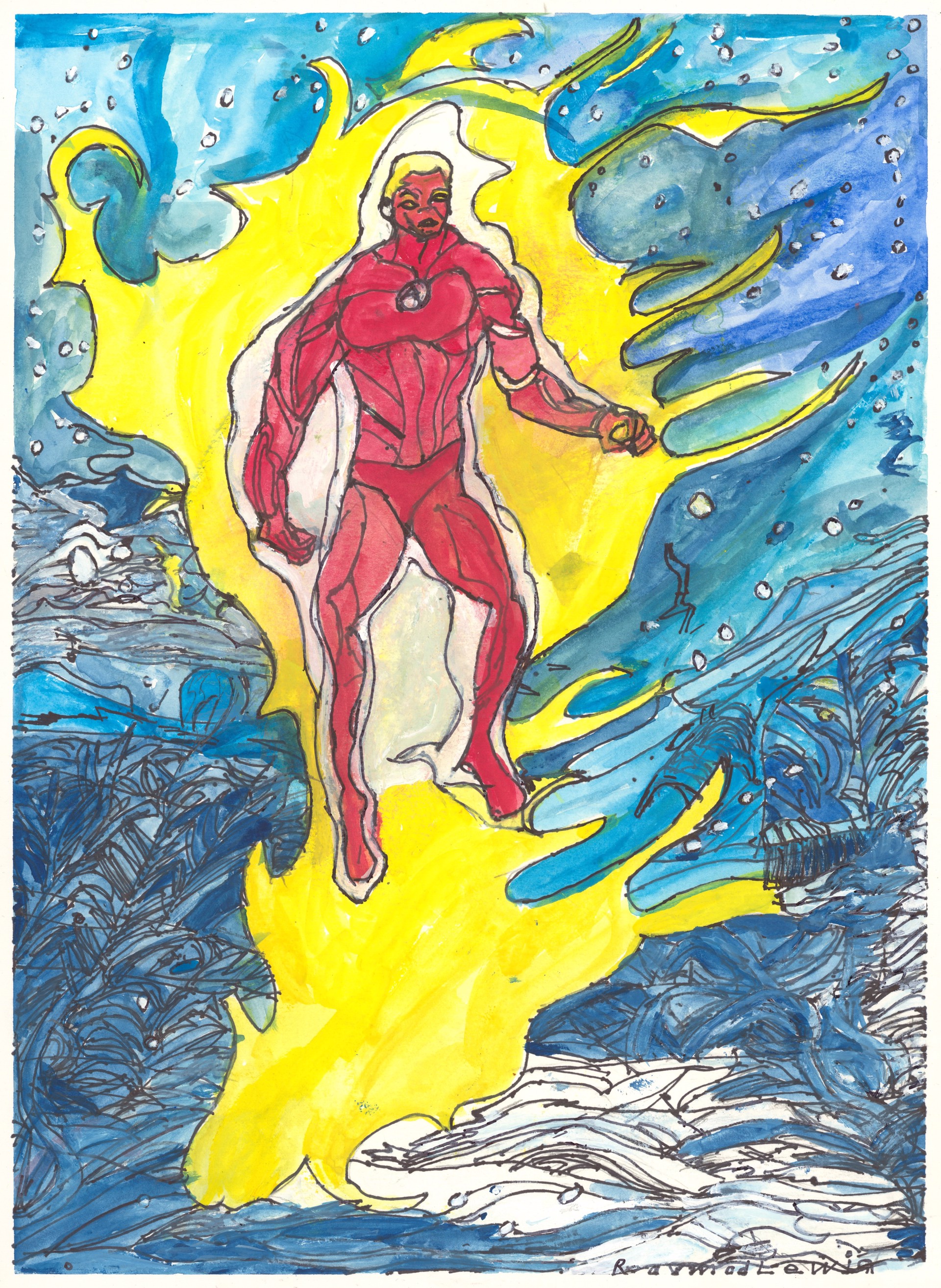 The Human Torch by Raymond Lewis