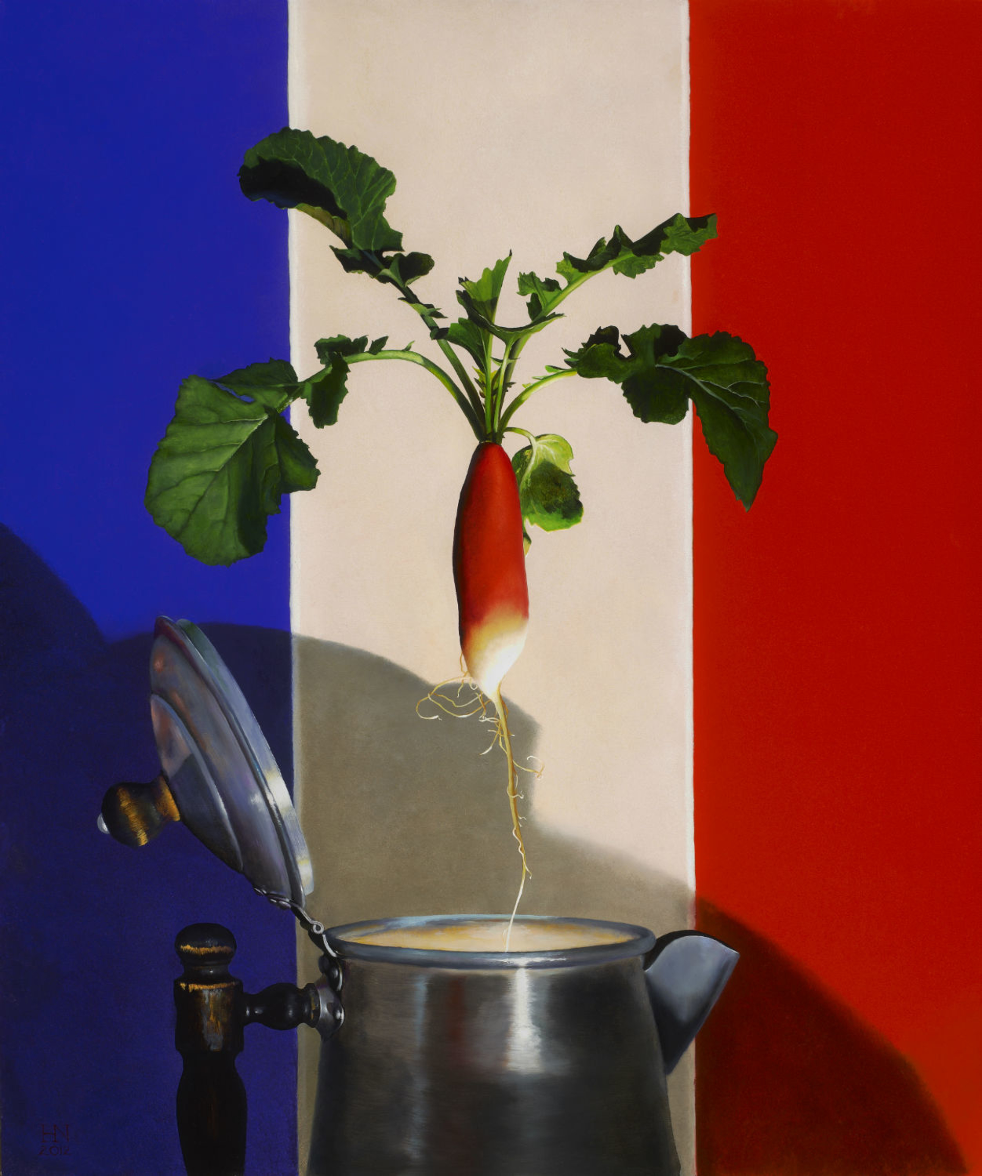 French Breakfast Radish by Heather Neill