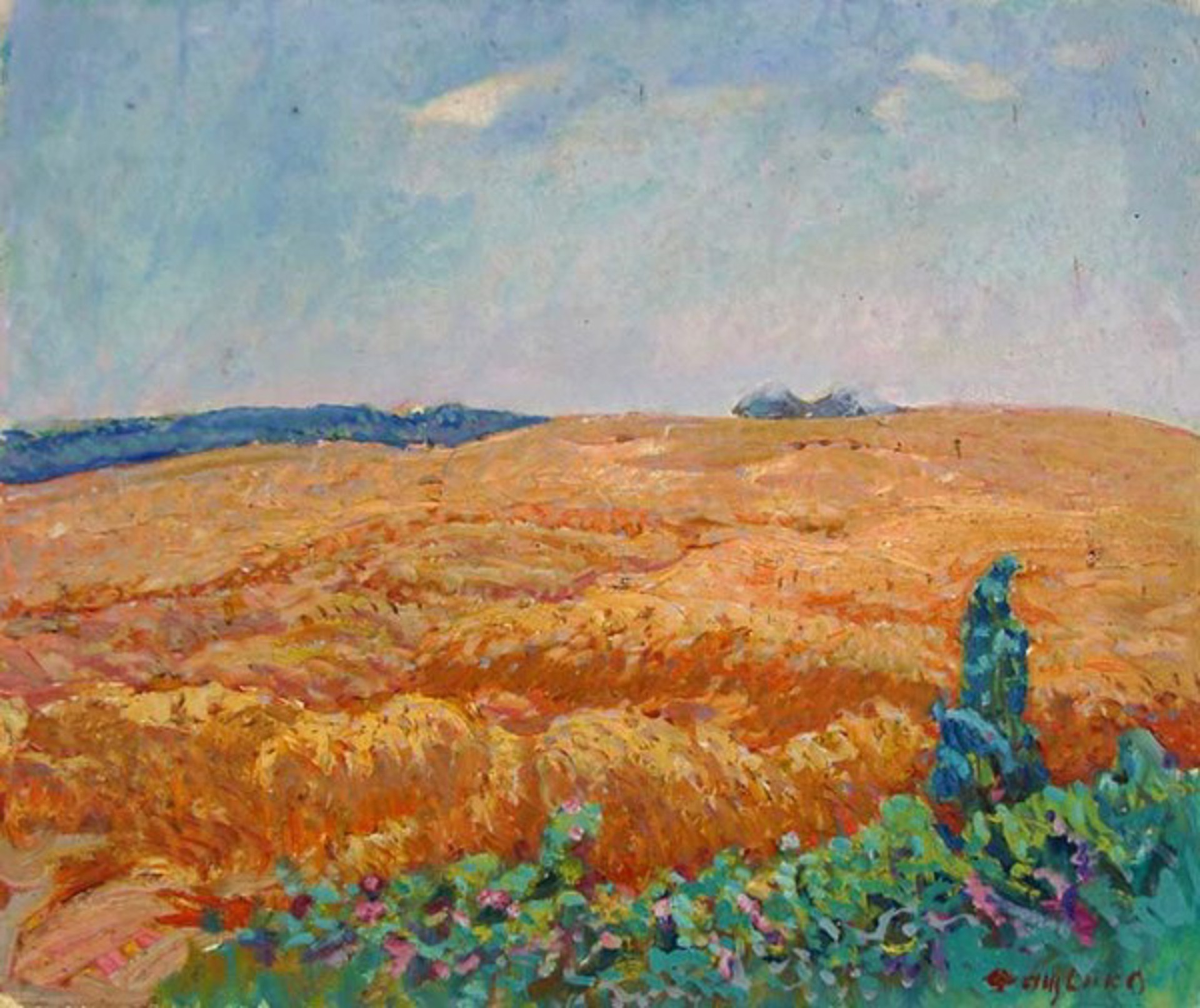 Golden Fields by Leonid Fashchenko