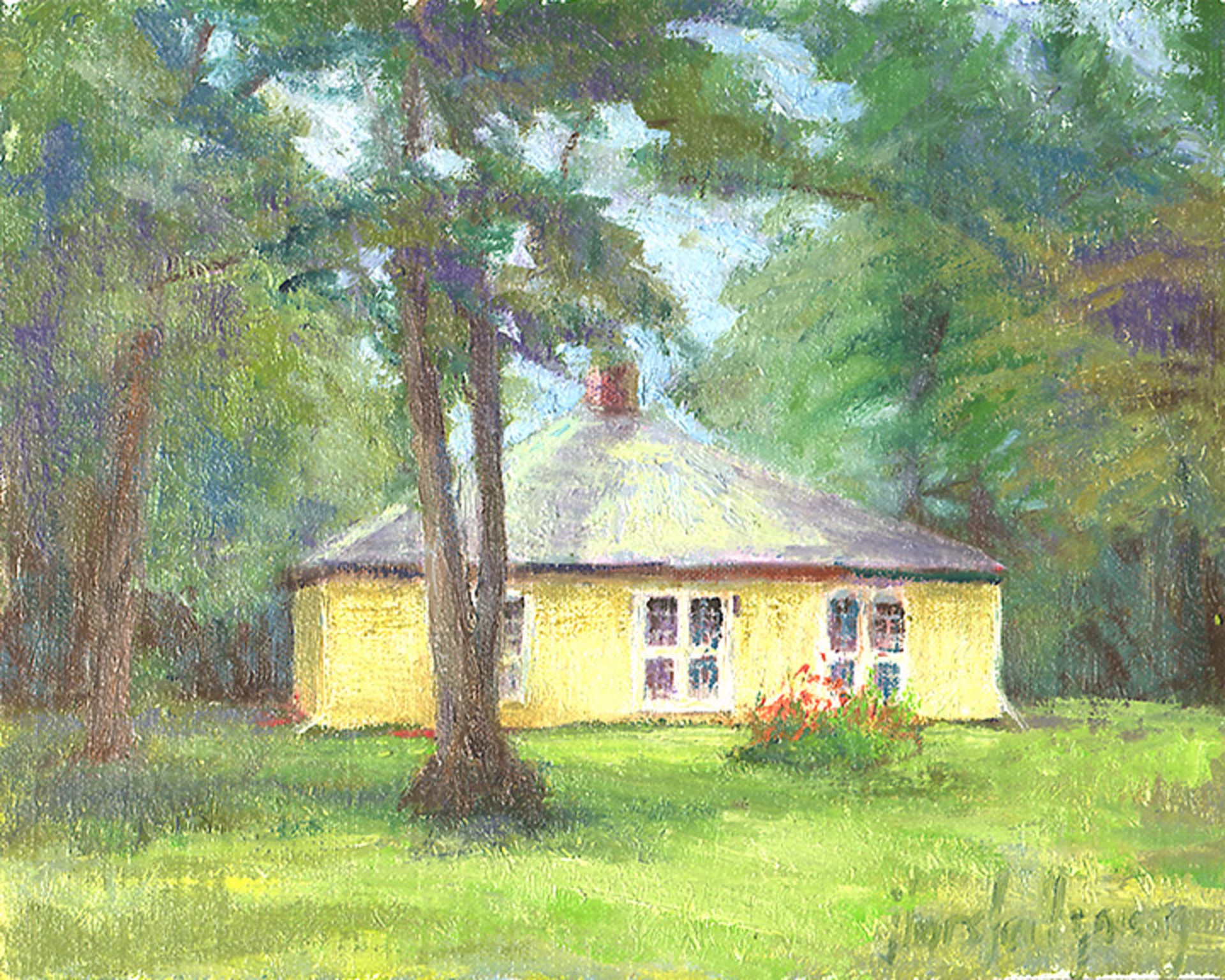 Cottage 70 (P28) by Joan Horsfall Young