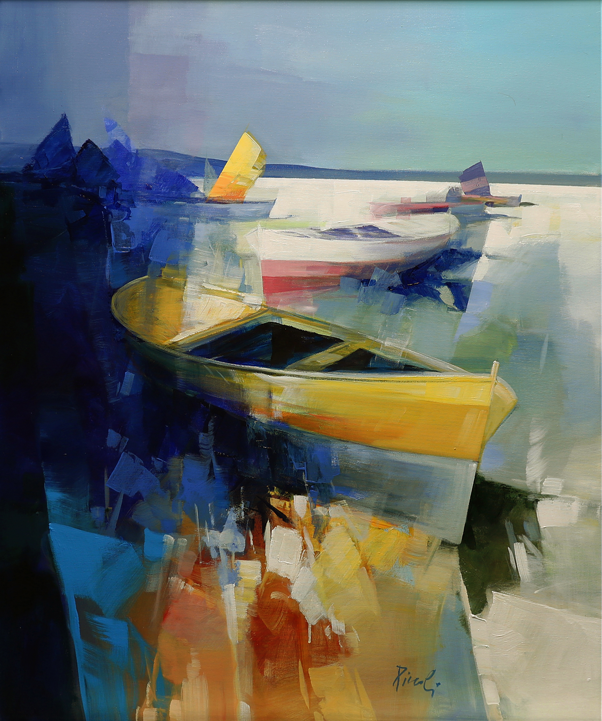 "Barche, 1D" by Pietro Piccoli