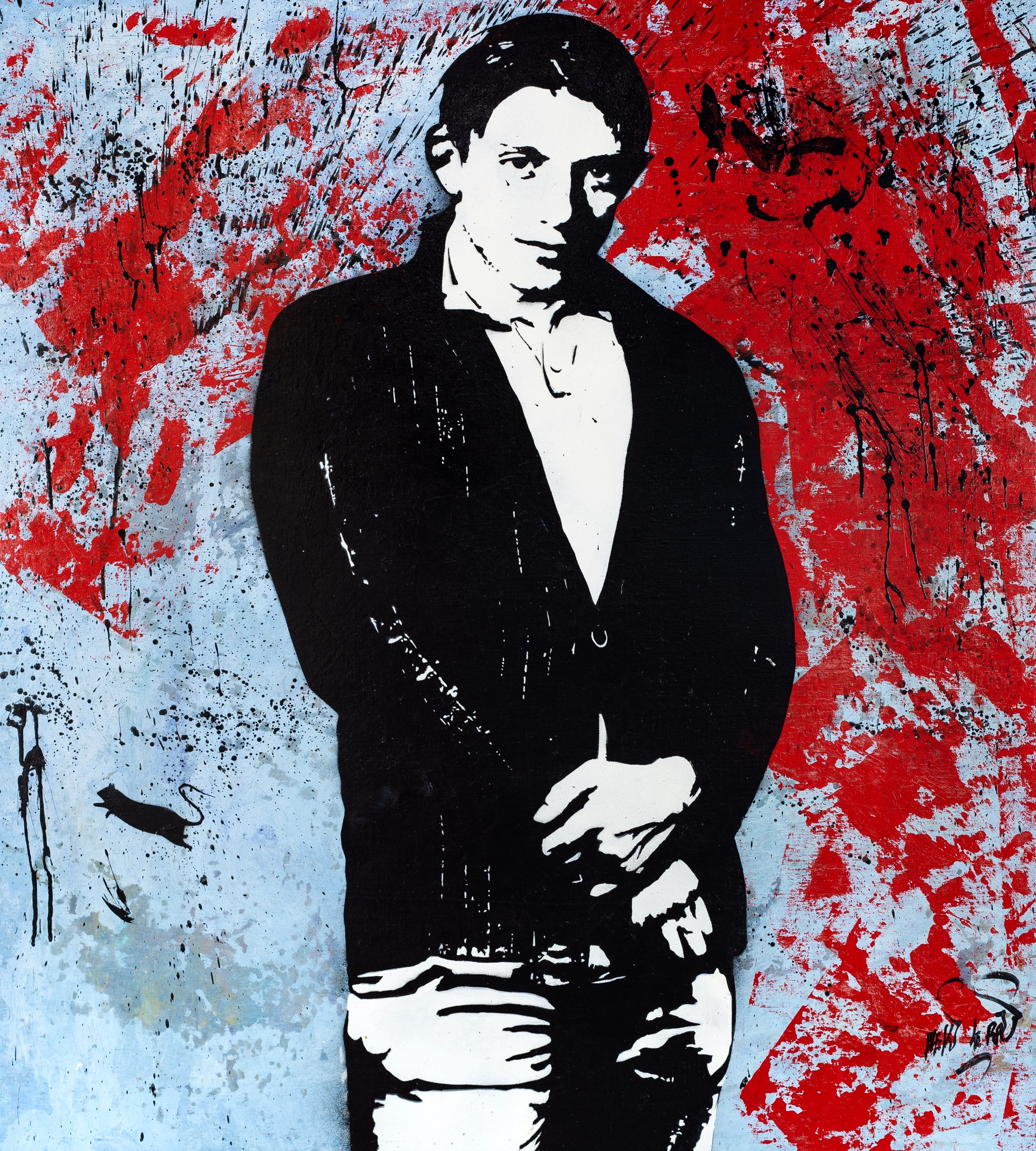 Young Picasso by Blek Le Rat
