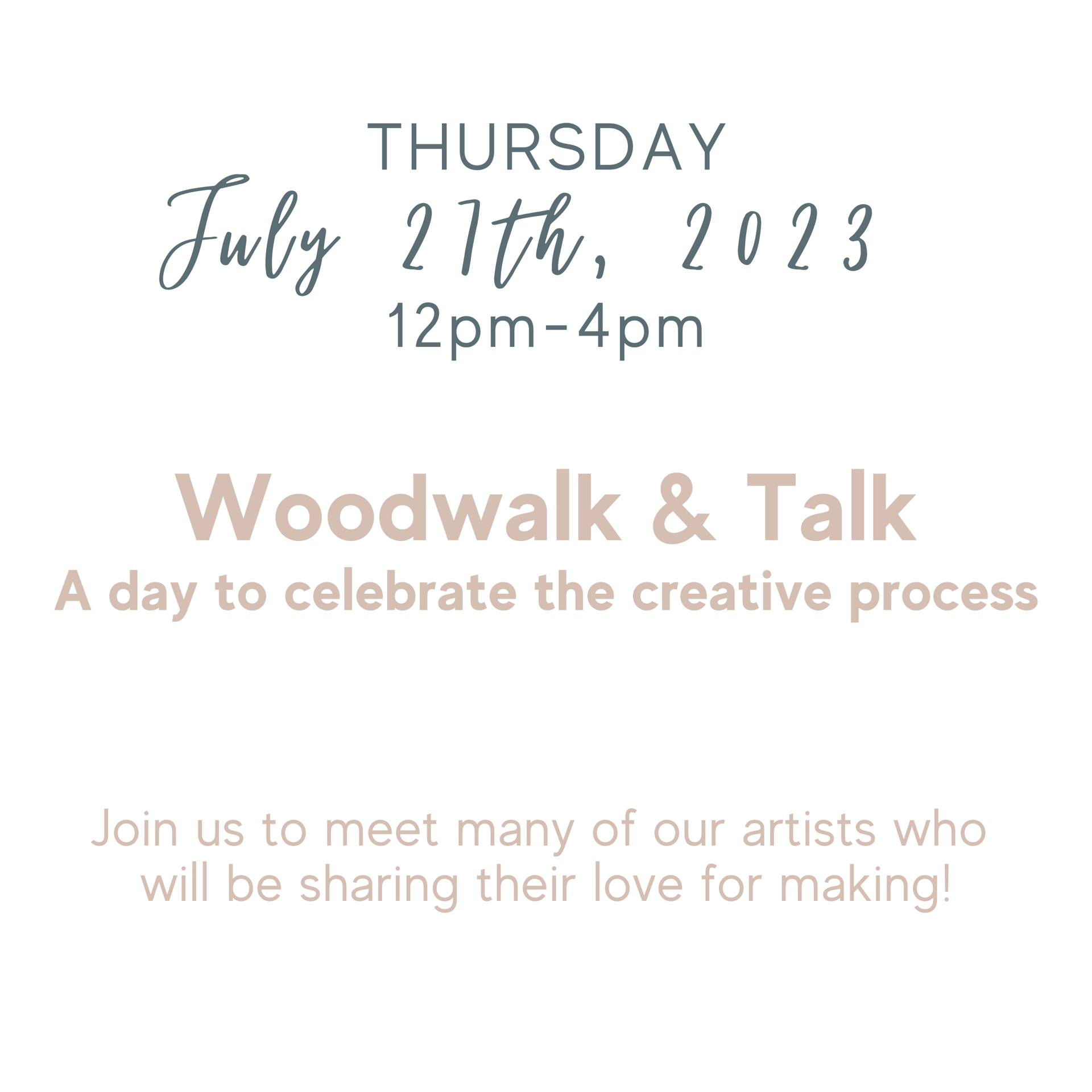 Woodwalk & Talk