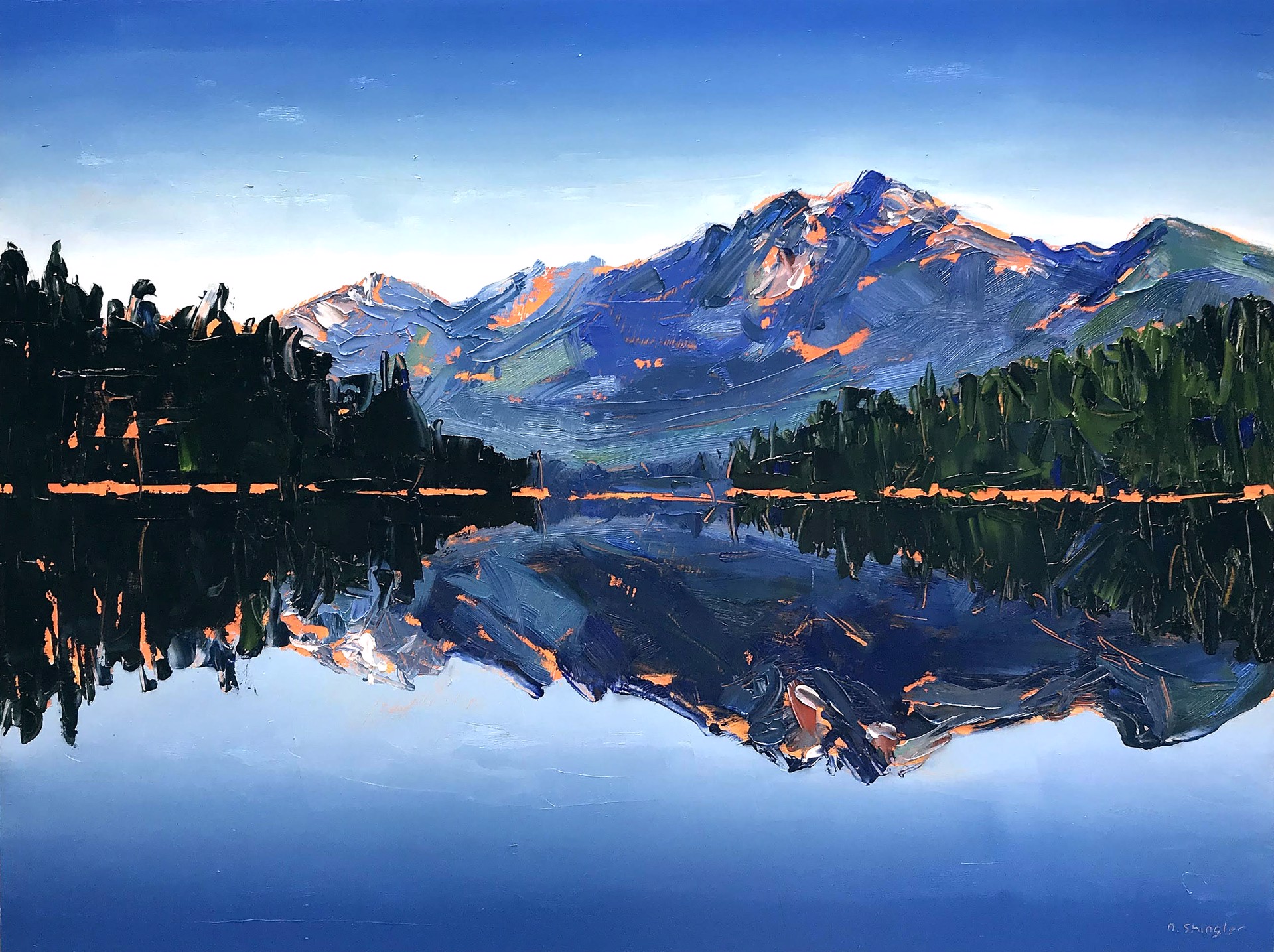 Bear Lake, Rocky Mountain National Park, Colorado by David Shingler