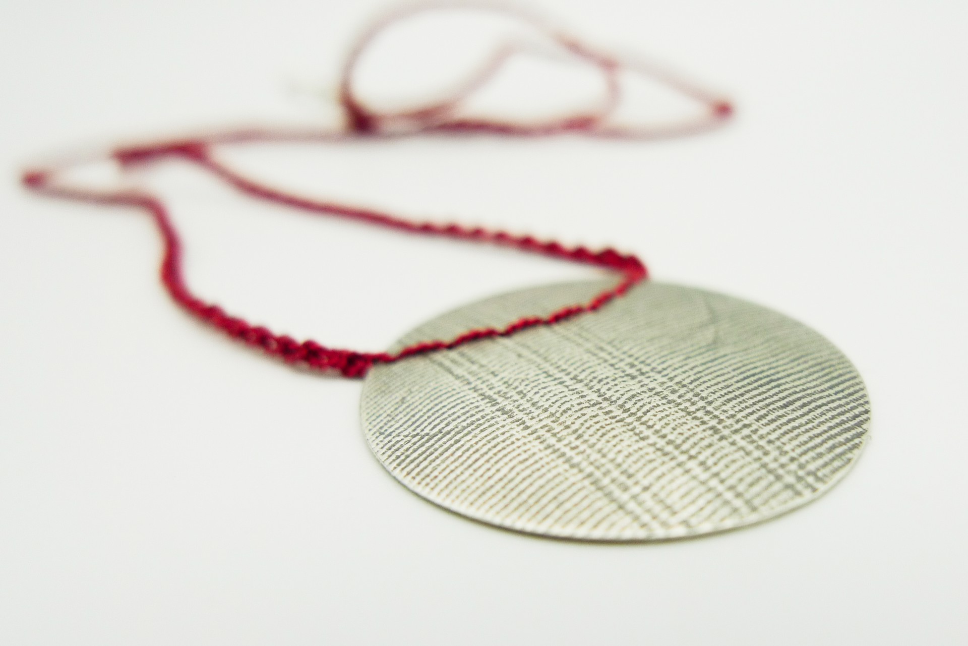 Red Necklace by Erica Schlueter