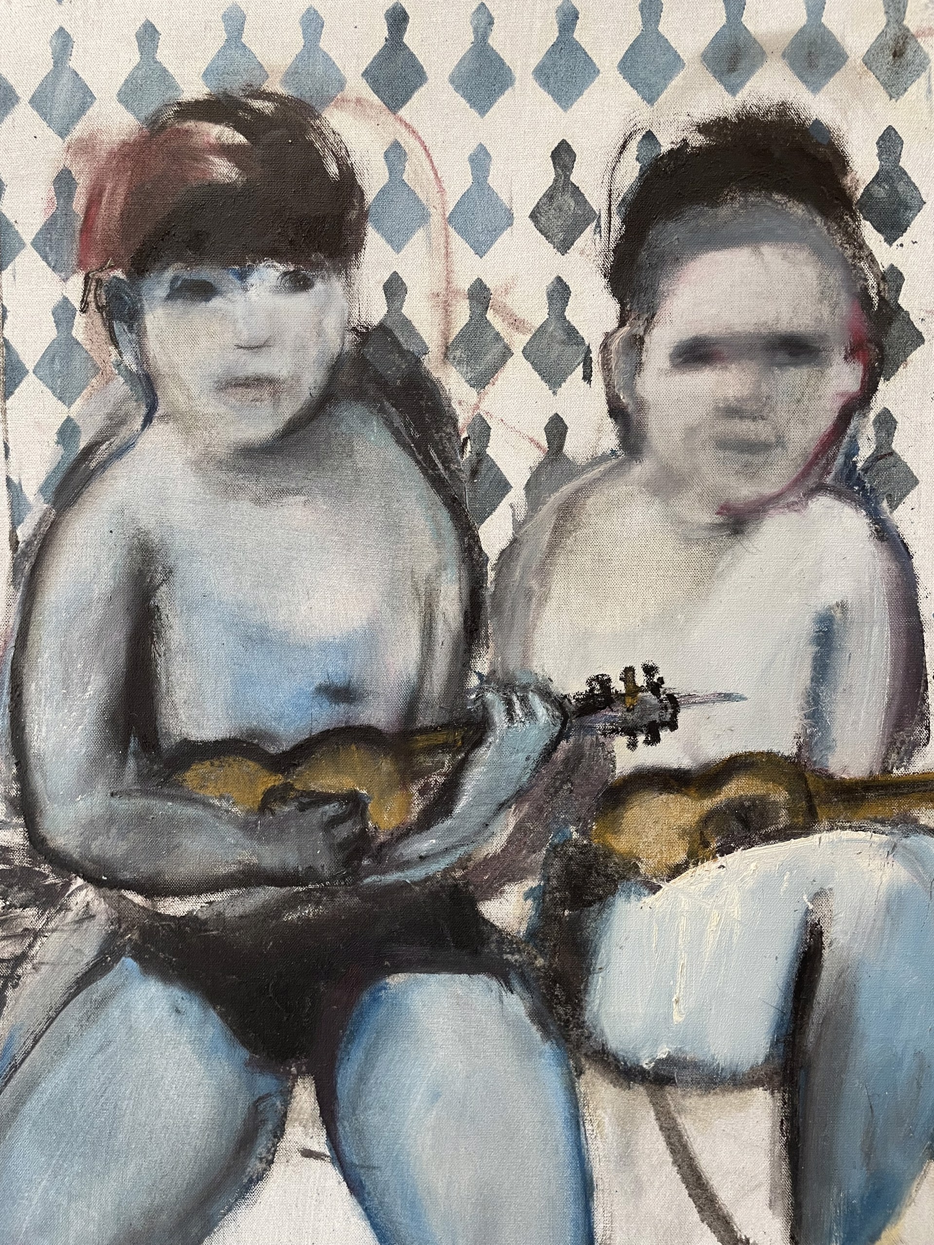 PLAYING THE SAME OLD TUNES by CHRISTINA THWAITES (Figures)