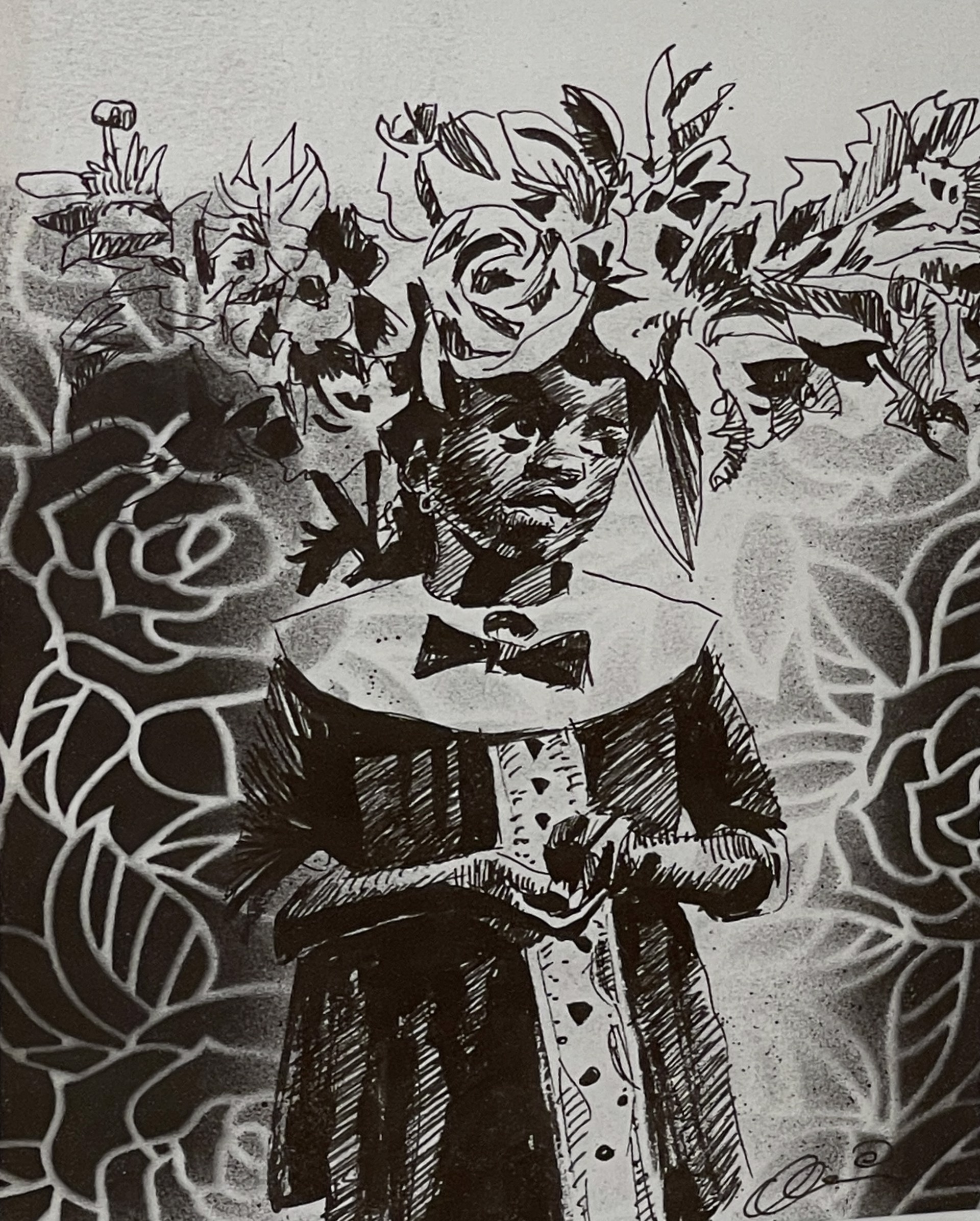Pen and Ink Series by Charly Palmer