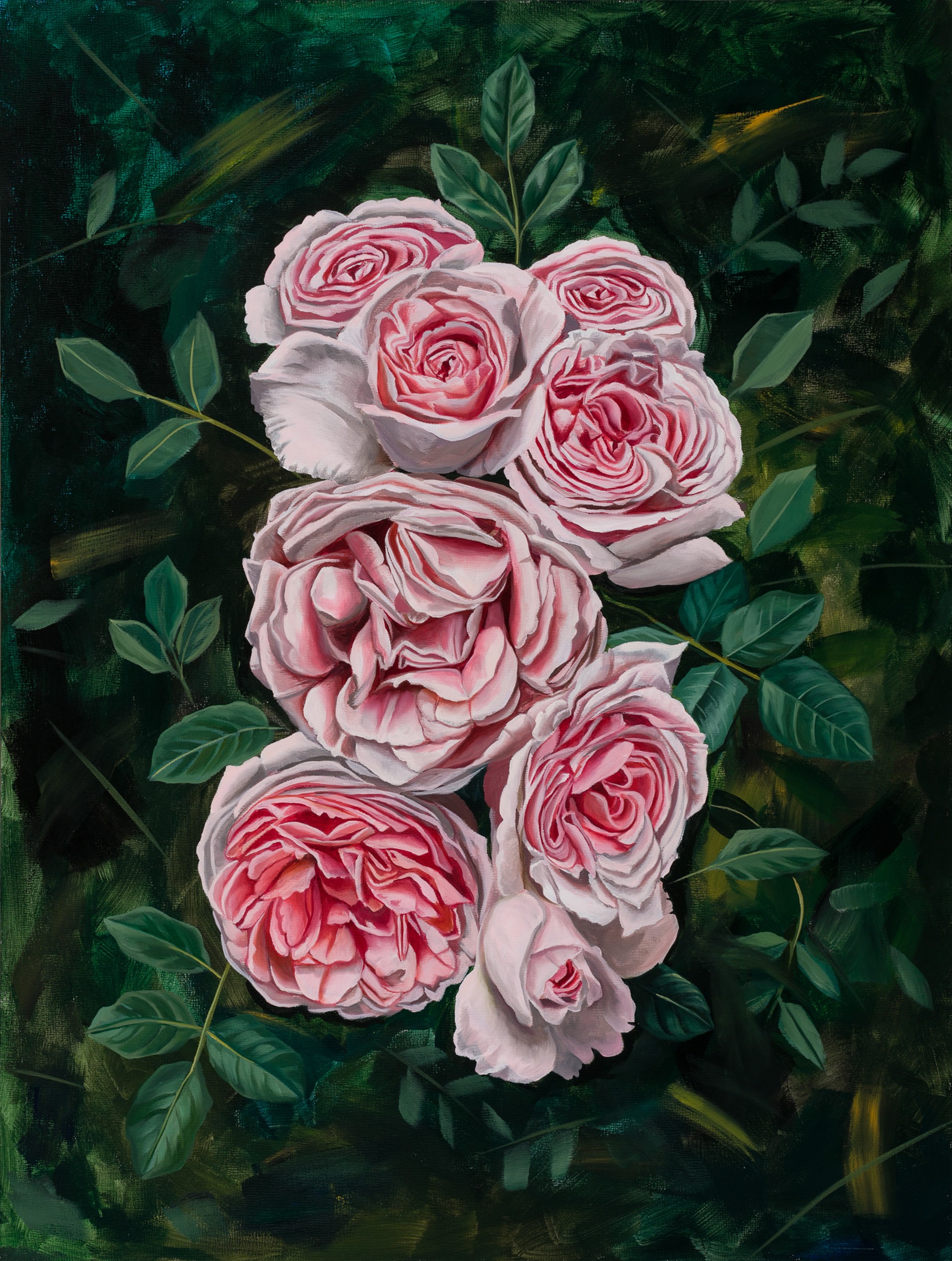 Cluster of Roses by Robin Hextrum