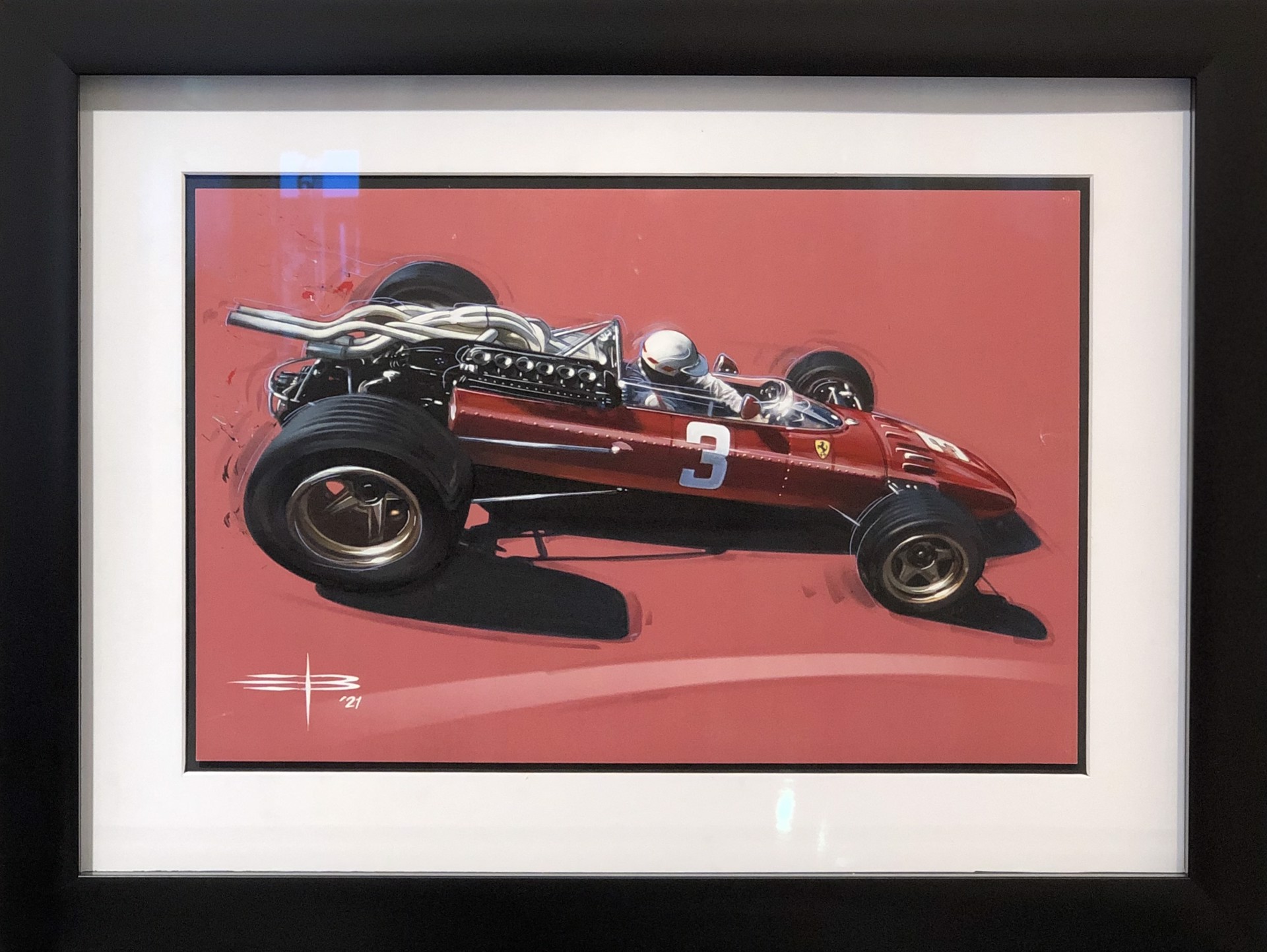 "Formula 1 Ferrari" by Emile Bouret