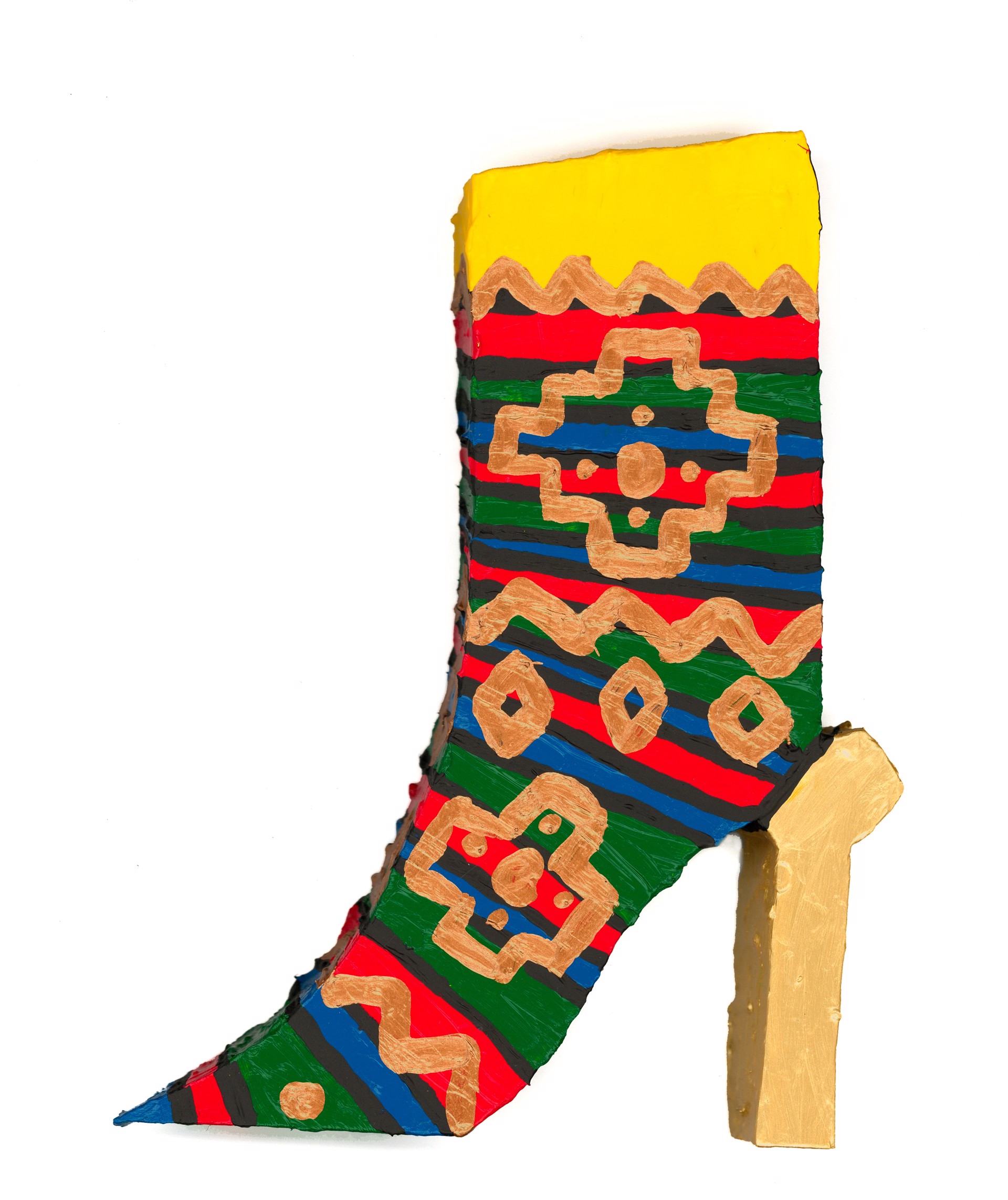 Charlie Visconage -Southwest Boot by Visiting Artist