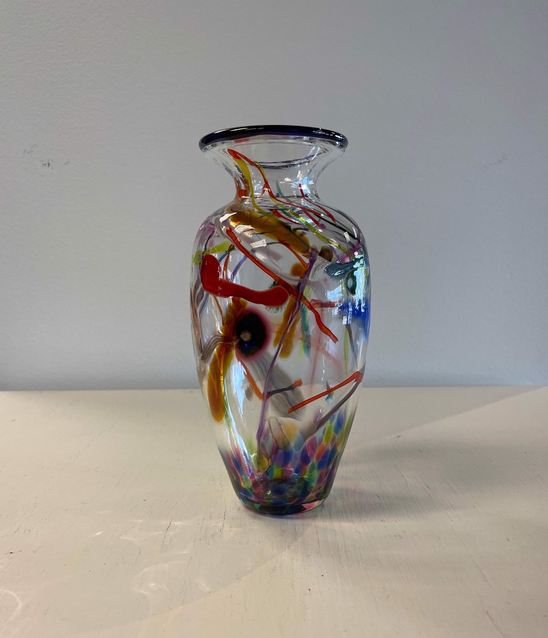 Circus Vase by AlBo Glass