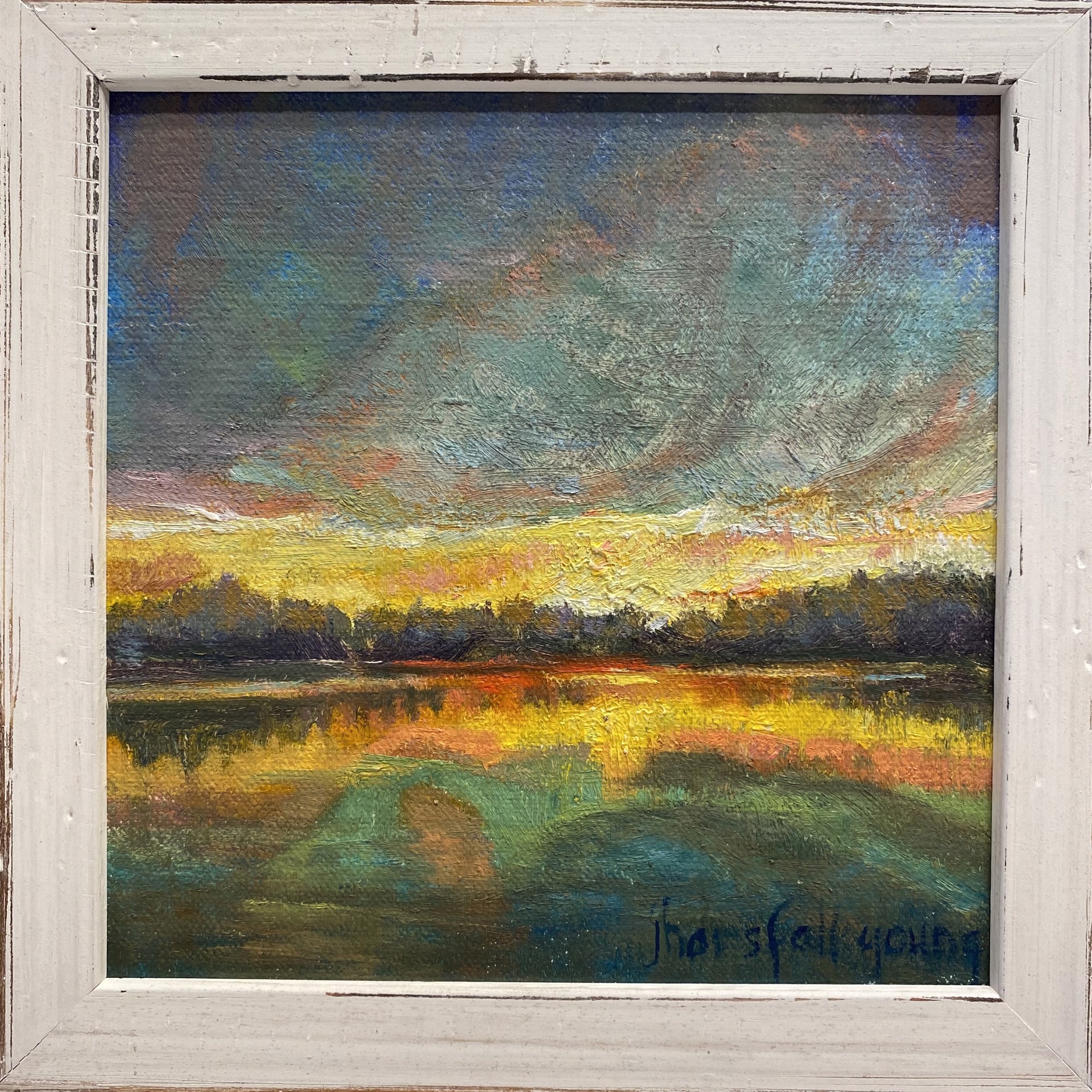 Western Sunset (L603) by Joan Horsfall Young
