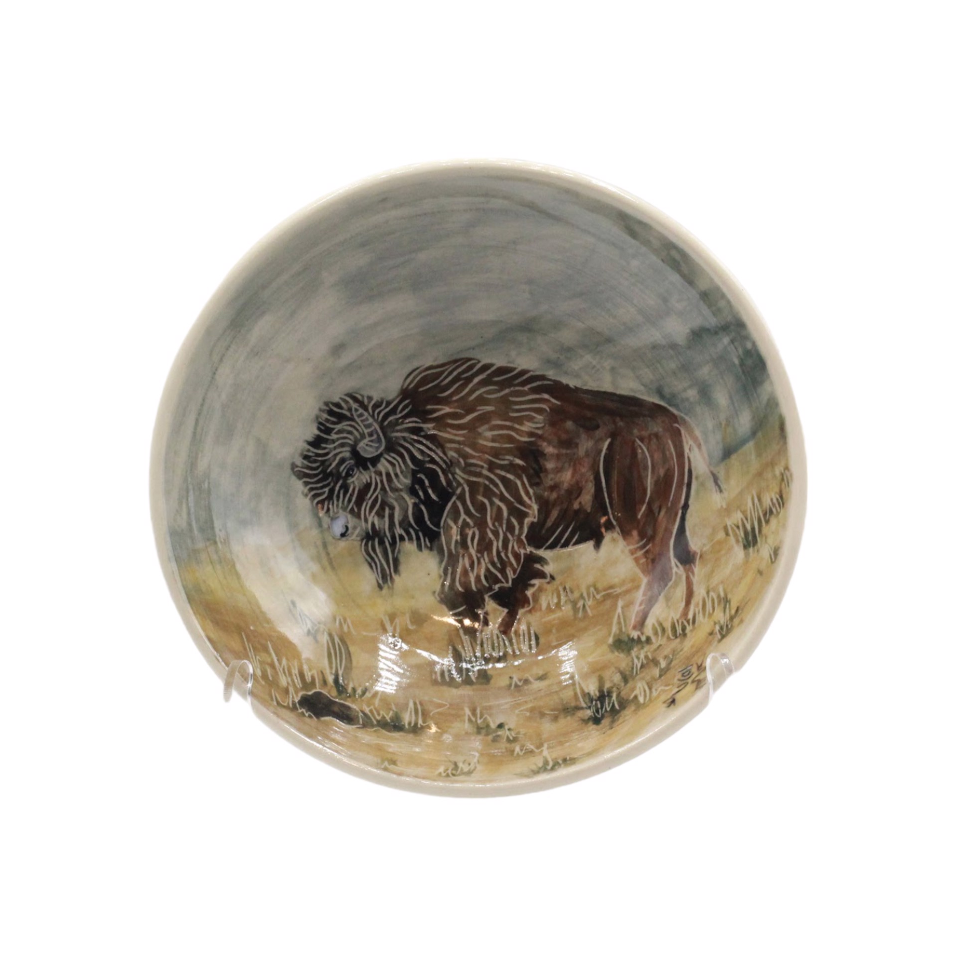 Medium Buffalo Bowl by Kim Filiaggi & Elizabeth Schowachert