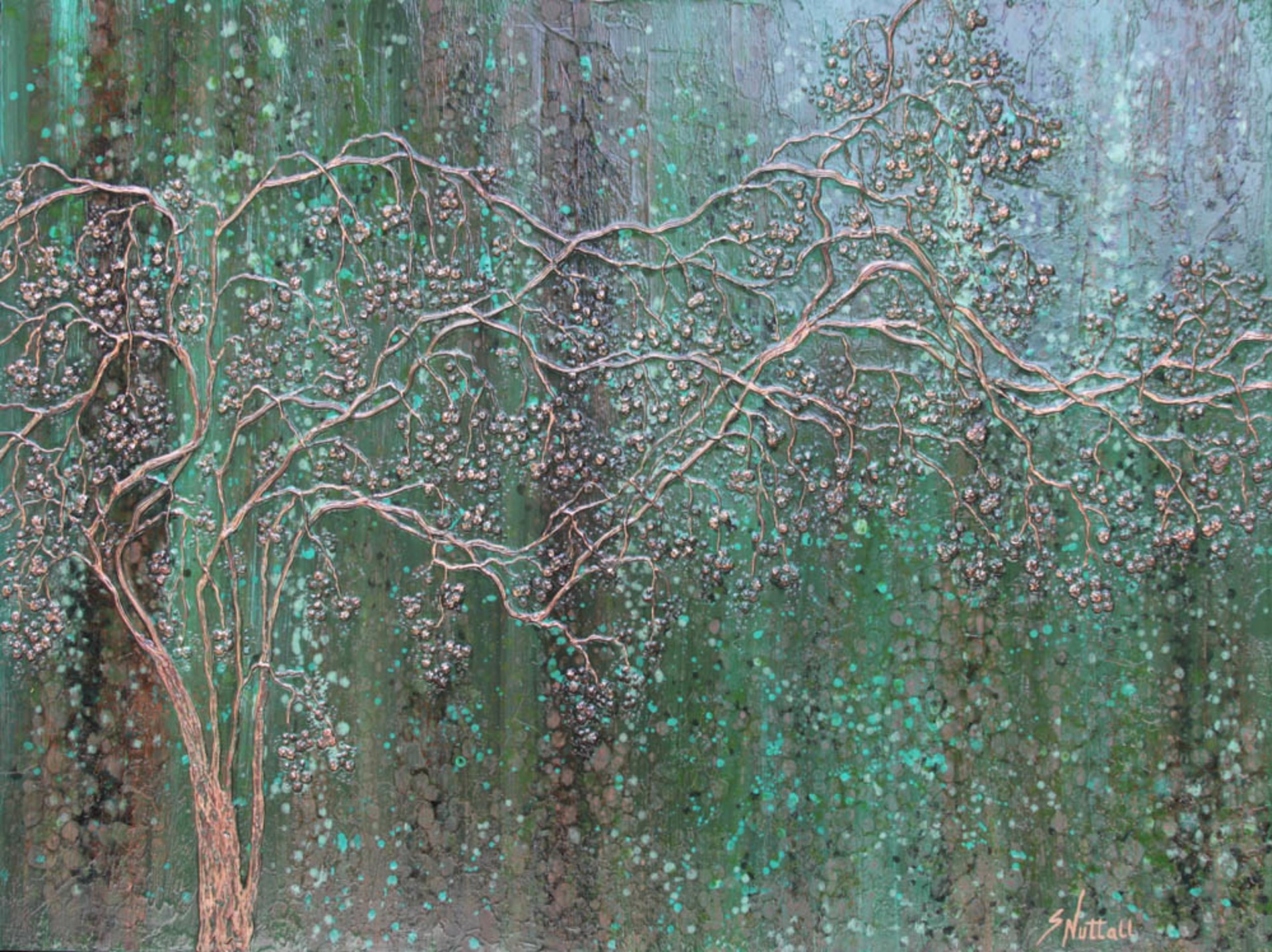 Copper Cherry Tree by Susan Nuttall