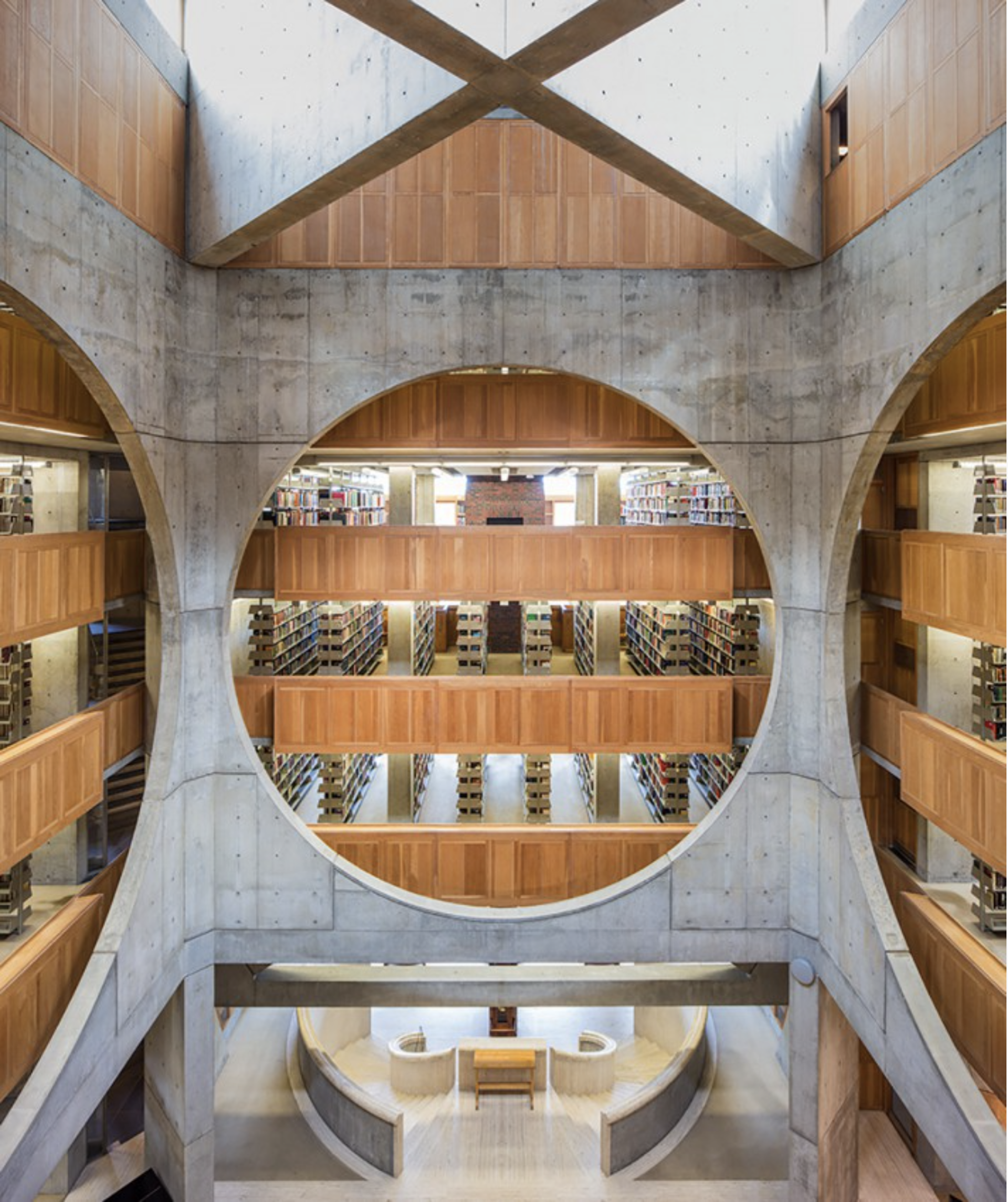Phillips Exeter Academy, Exeter, USA, Architect: Louis Kahn by Reinhard Gorner