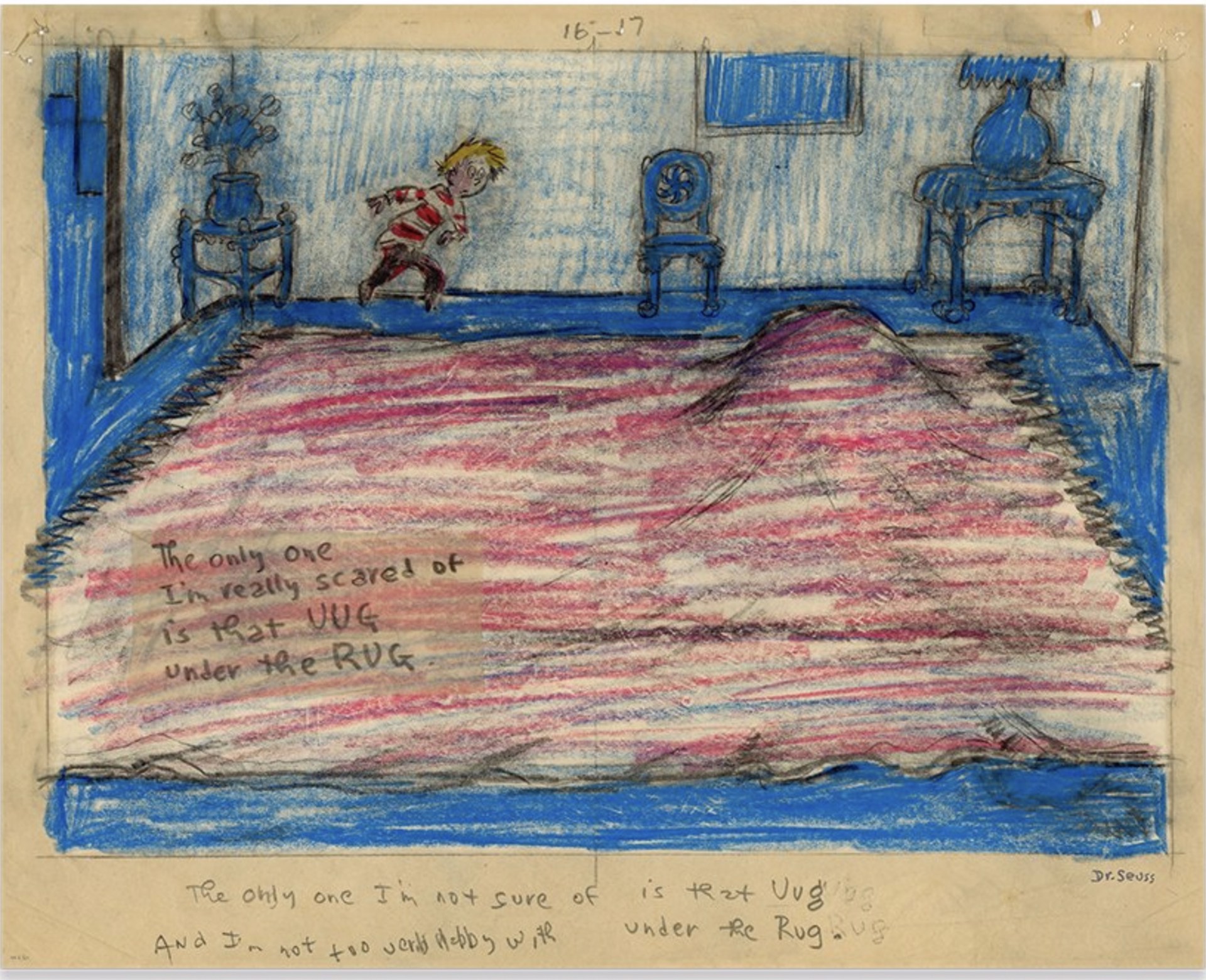THAT VUG UNDER THE RUG - CP by Dr. Seuss