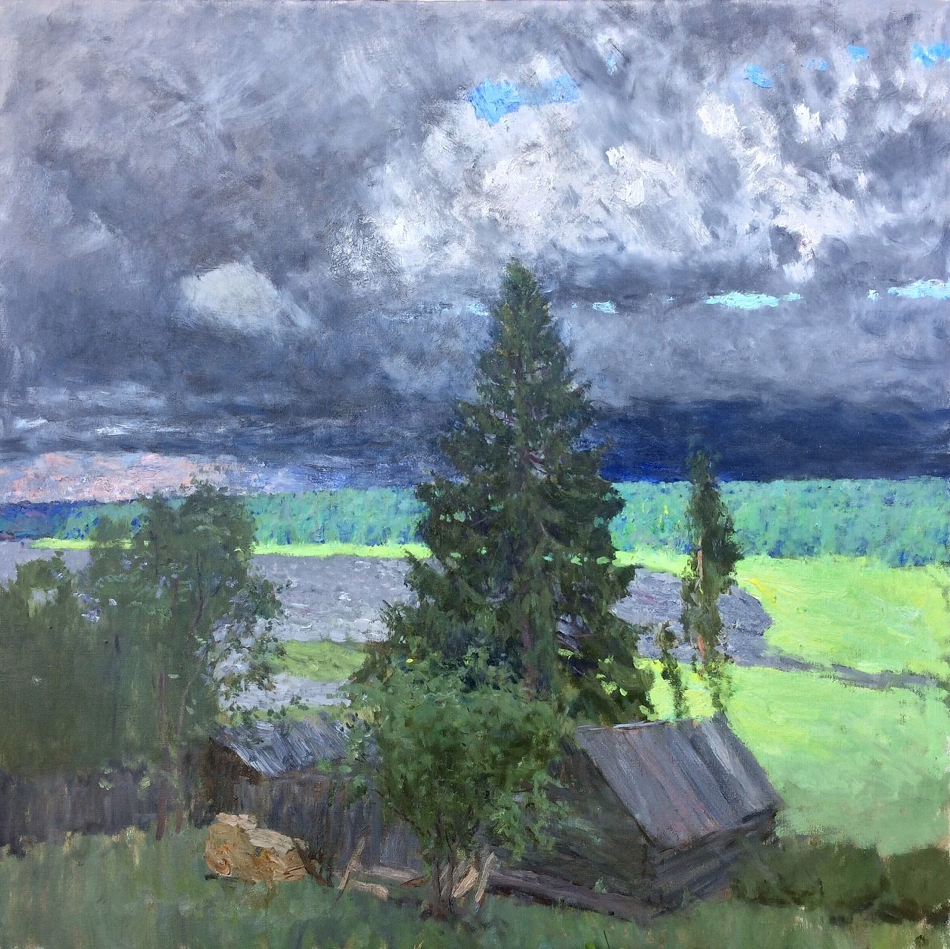 The Storm Has Passed by Vasily Hudyakov