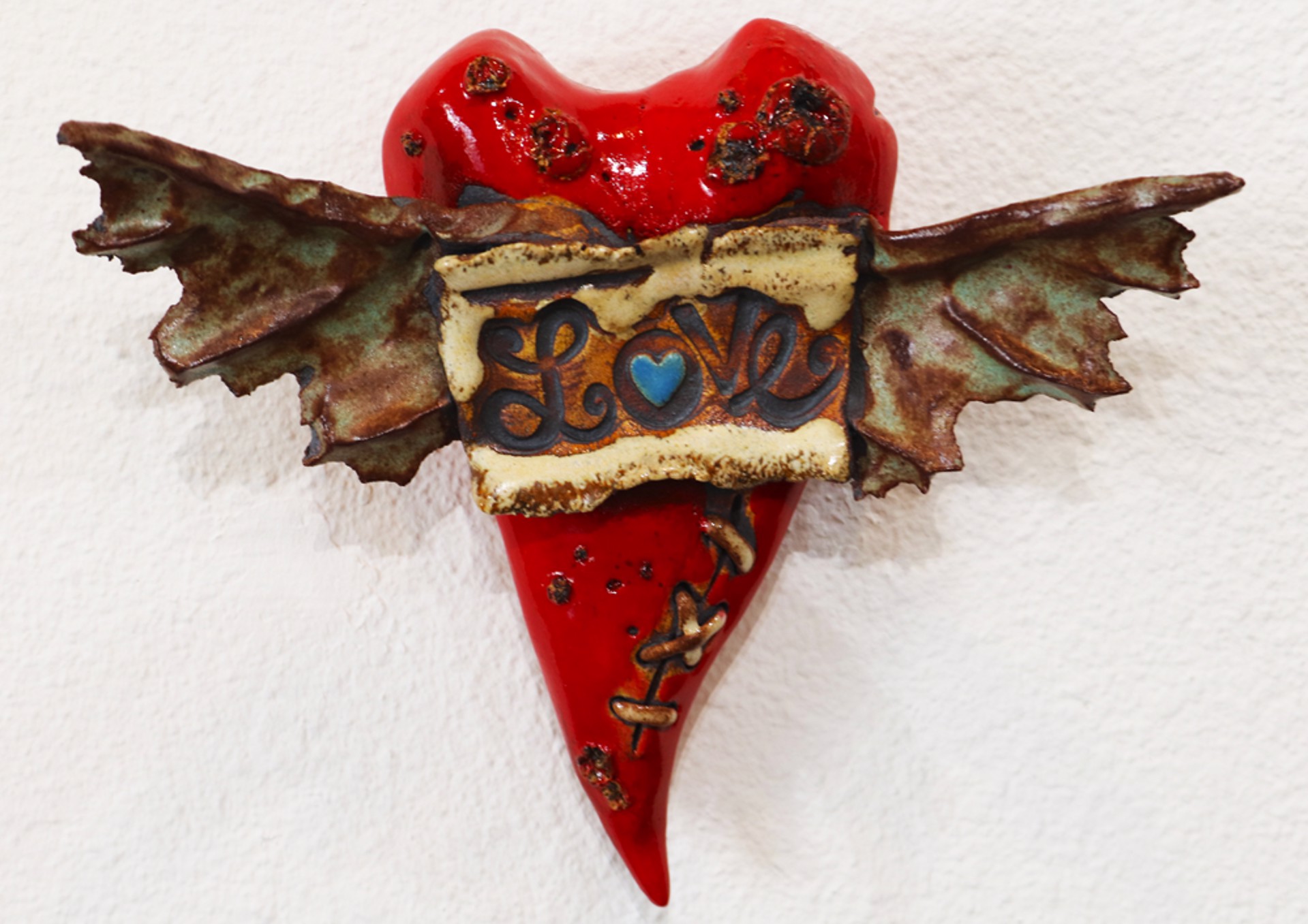 "Love" Wall Heart by Bryan Tubbs