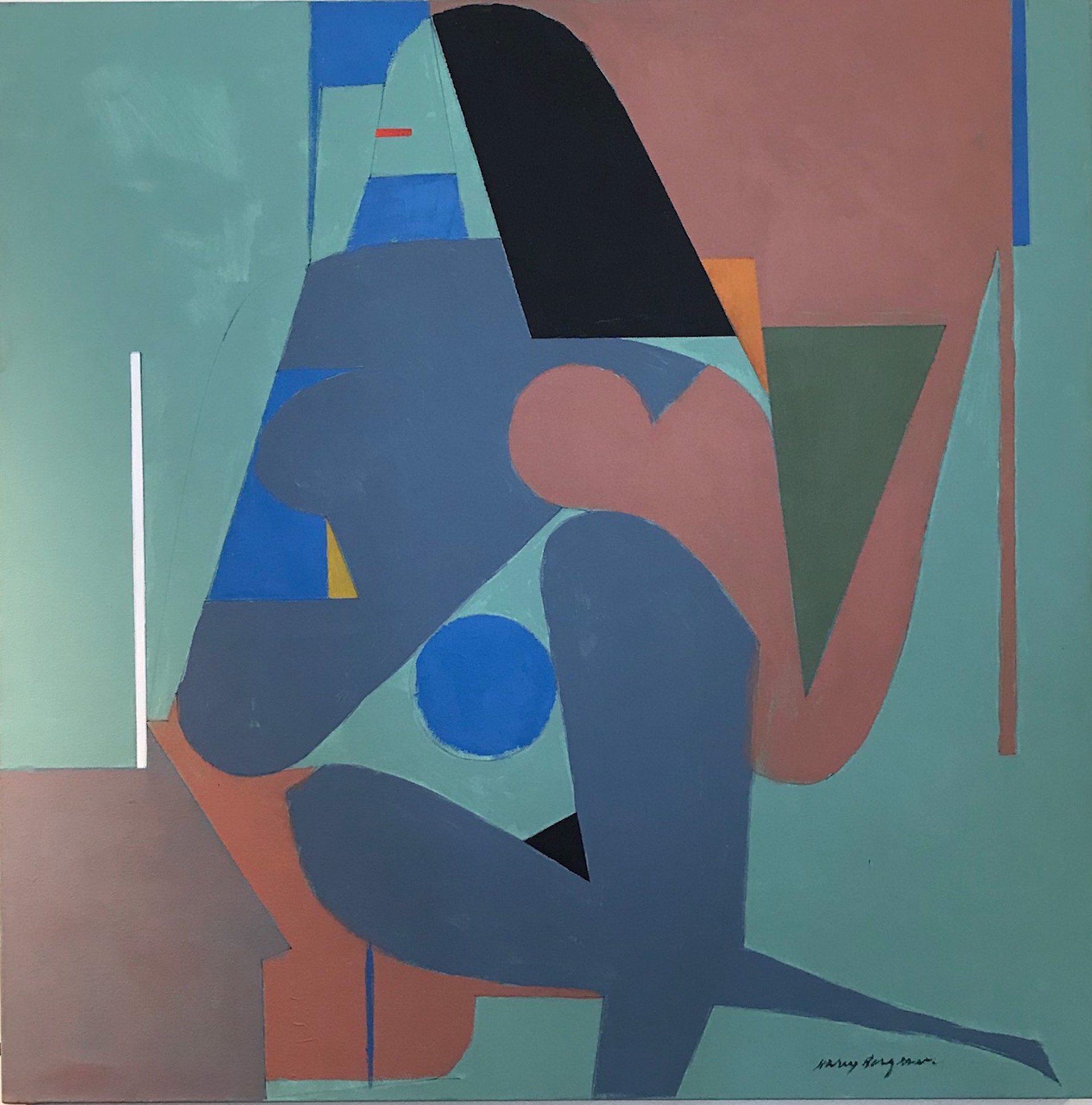 Seated Muse by Harry Borgman
