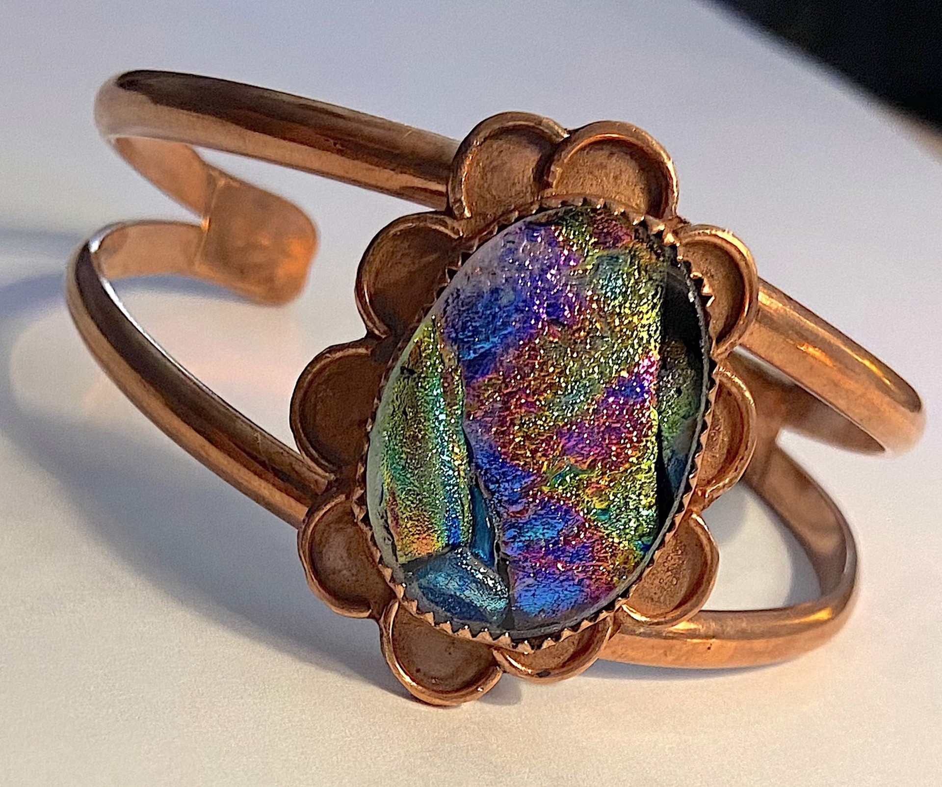 Copper Bracelet #3 by Jenna Plein