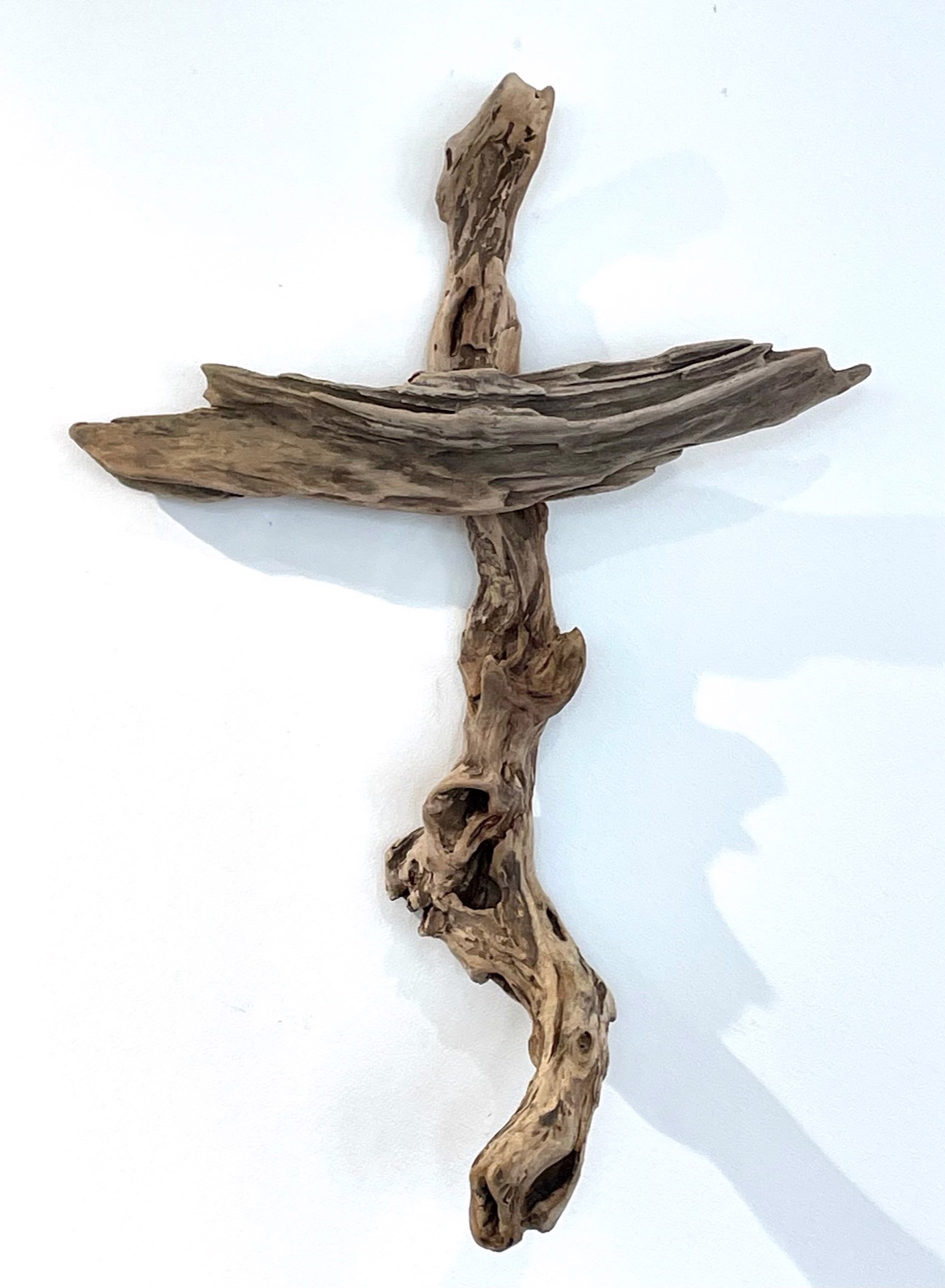 Driftwood Cross North Mississippi I Medium by Jason Davis