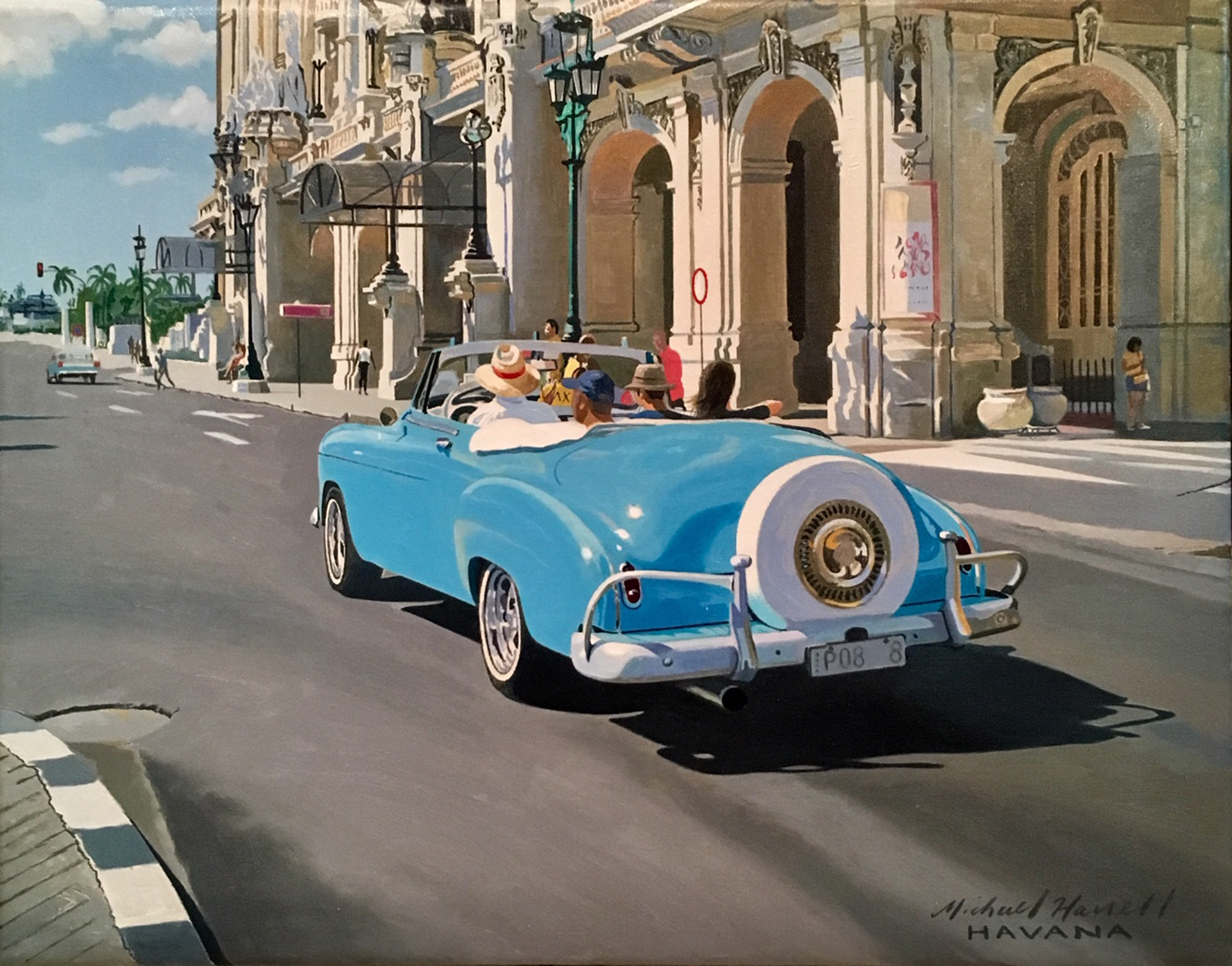 Sunday Afternoon Drive, Havana by Michael Harrell