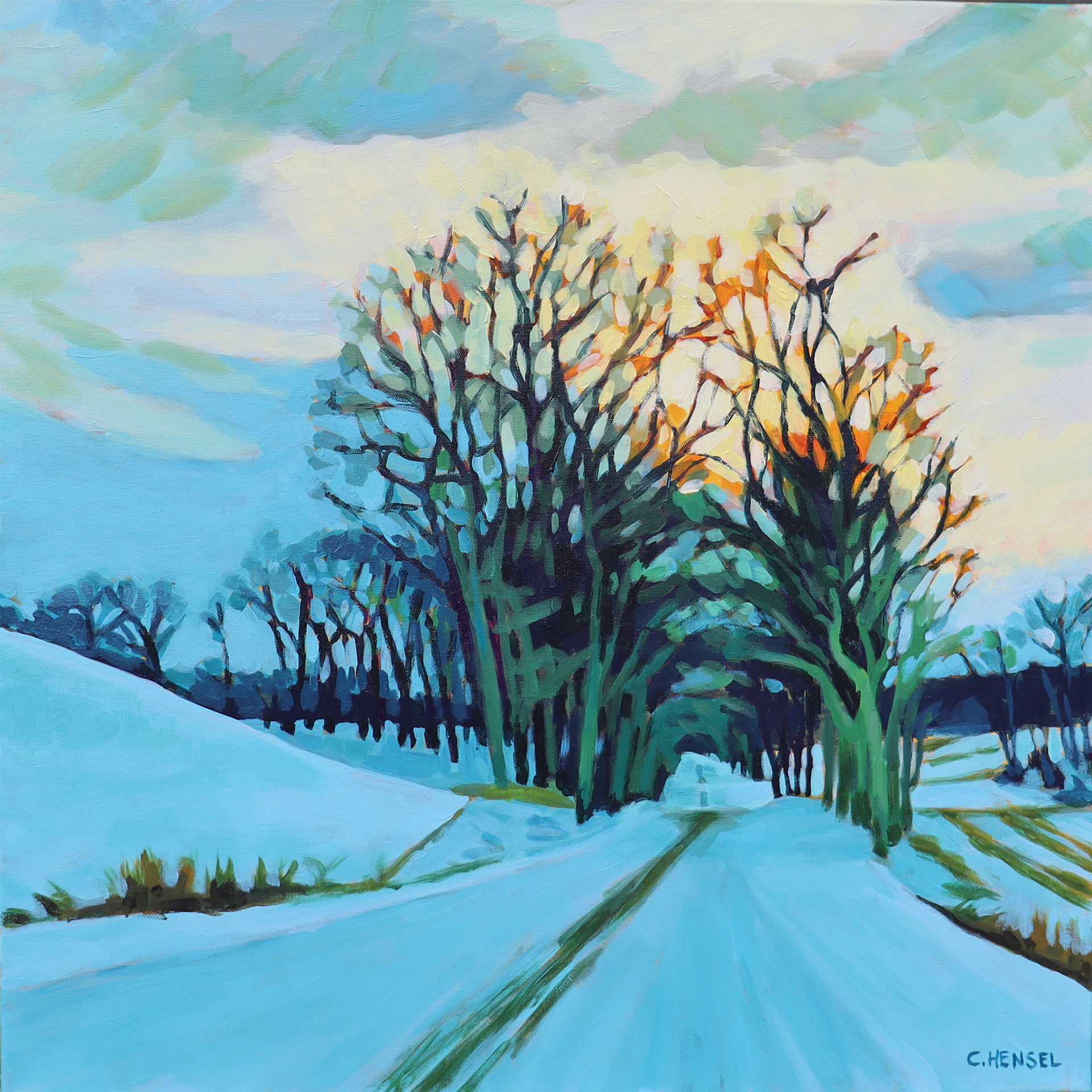 Frozen Fields by Carrie Hensel