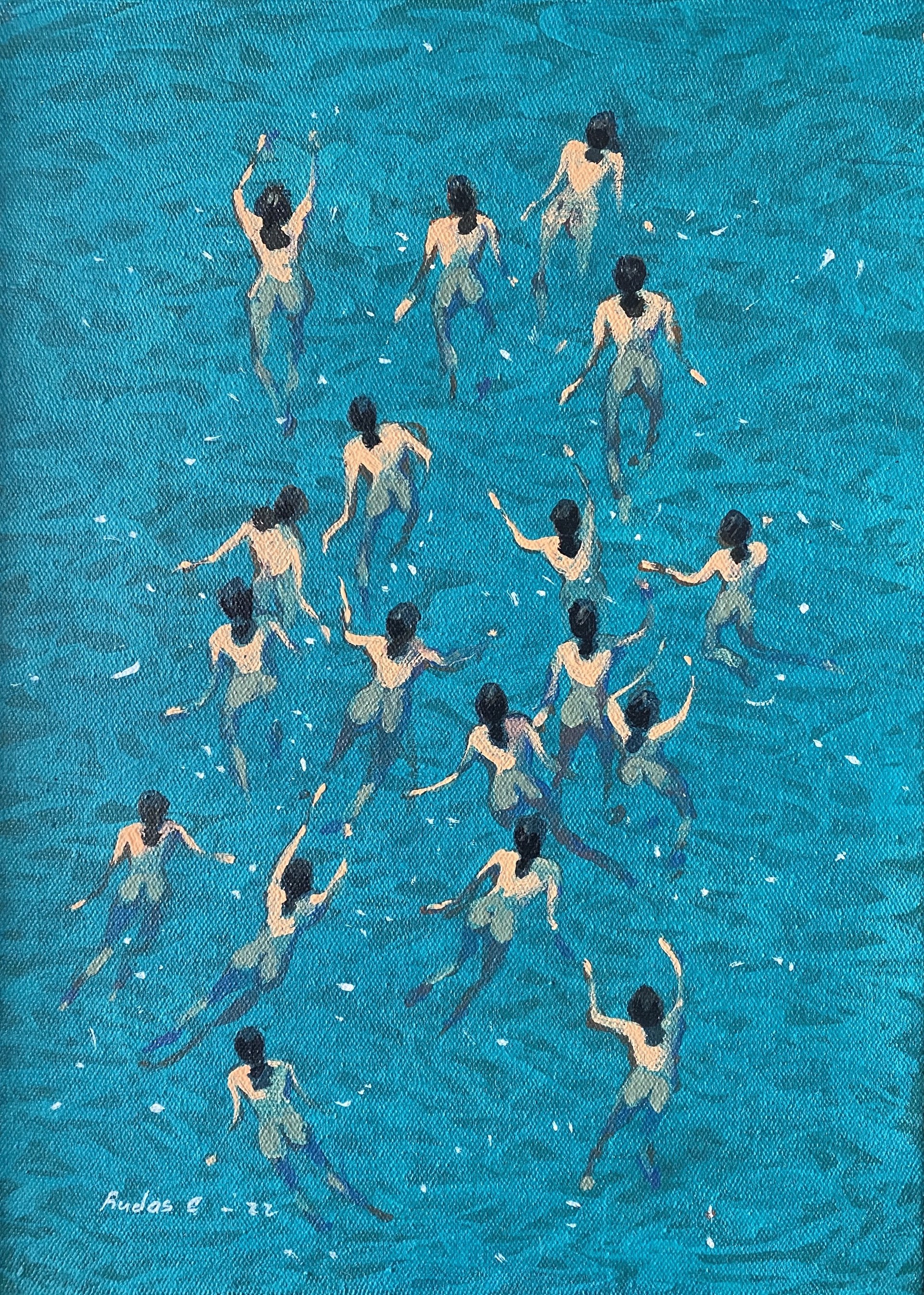 Nadadoras by Pascual Rudas