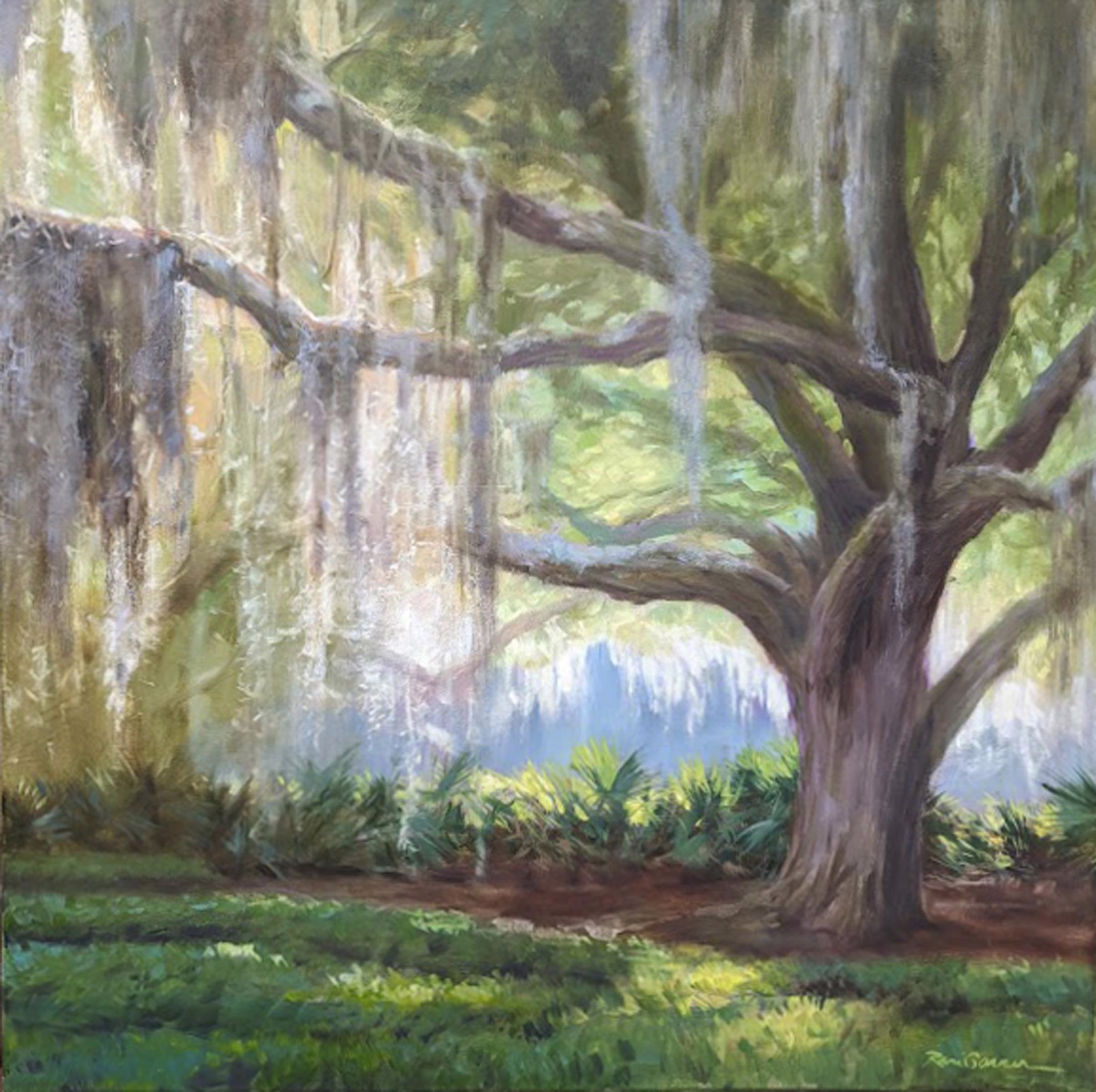 Strolling Under the Oak by Rani Garner