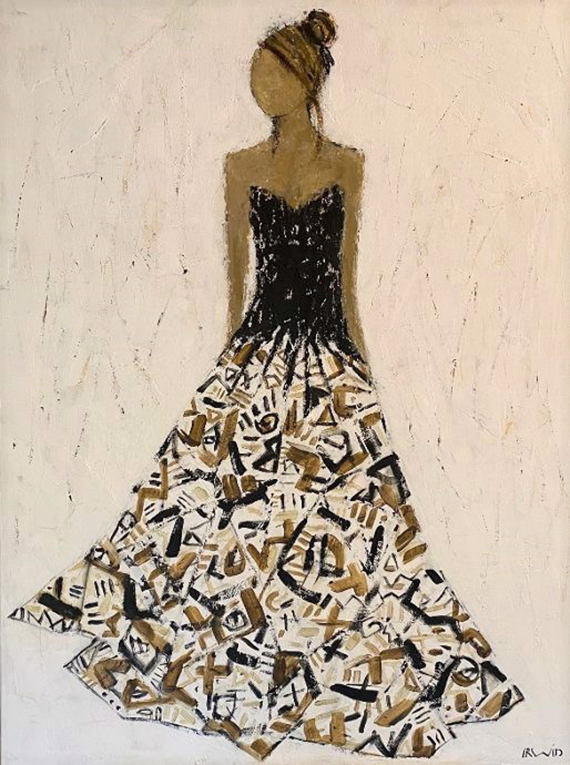 Graffiti Gown by Holly Irwin