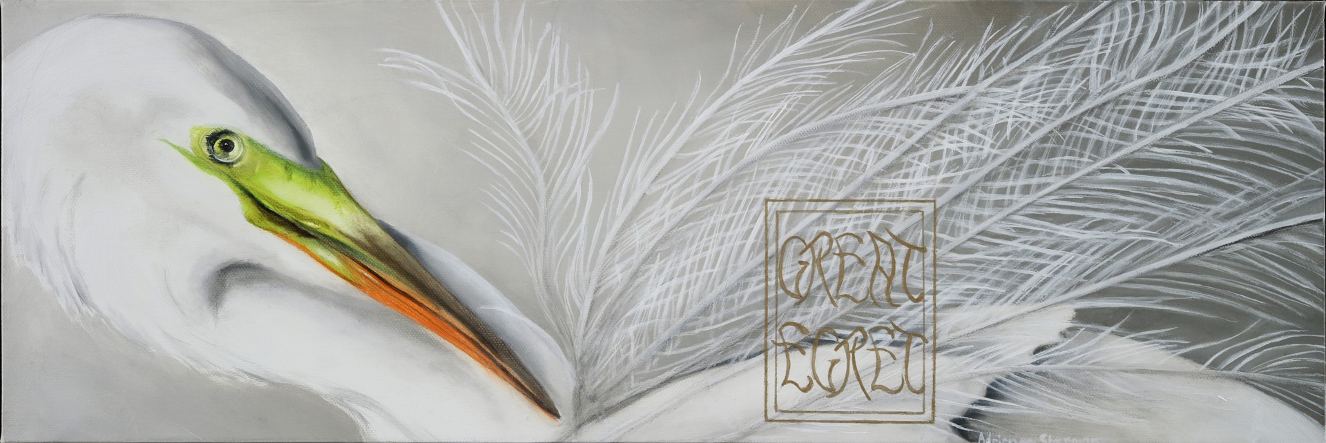 Great Egret by Adrienne Sherman