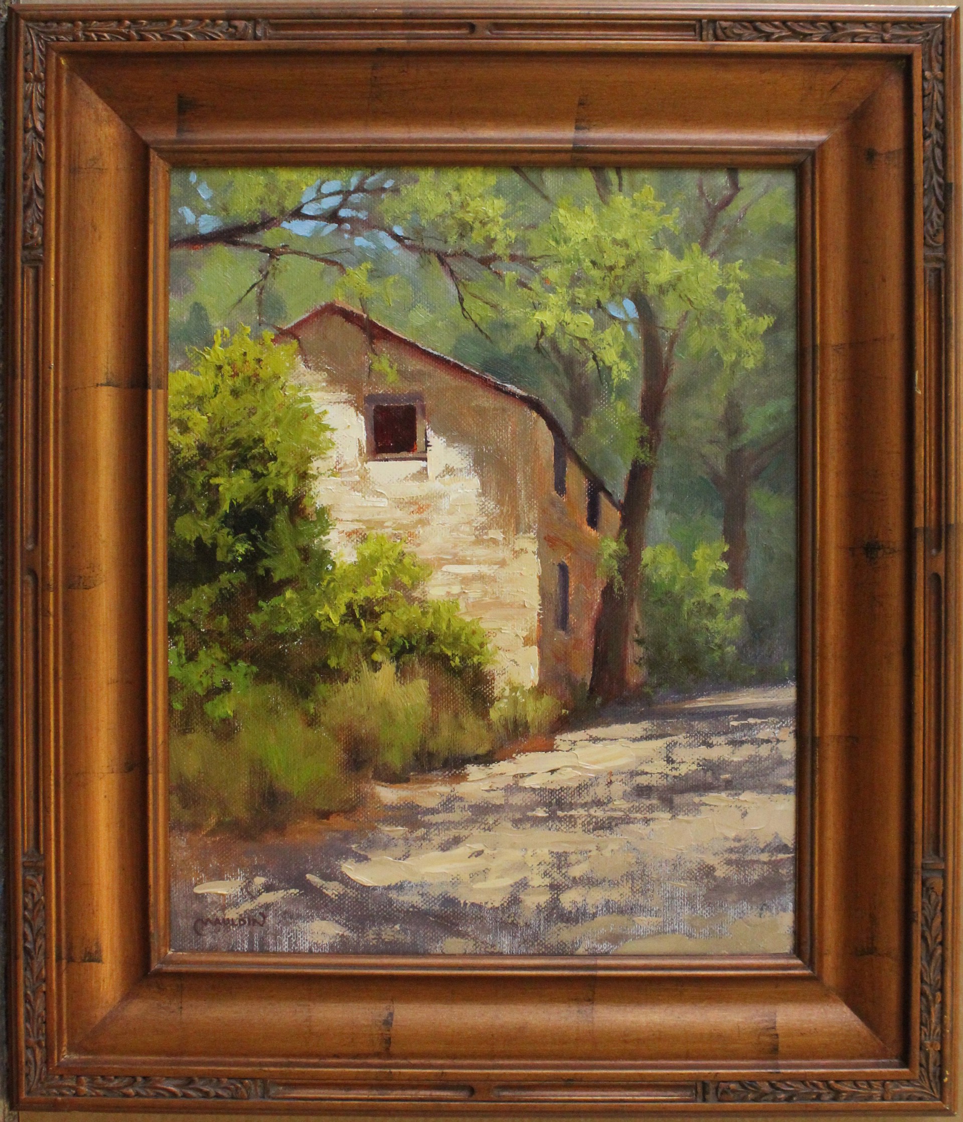 Lange's Mill from the Creek by Chuck Mauldin