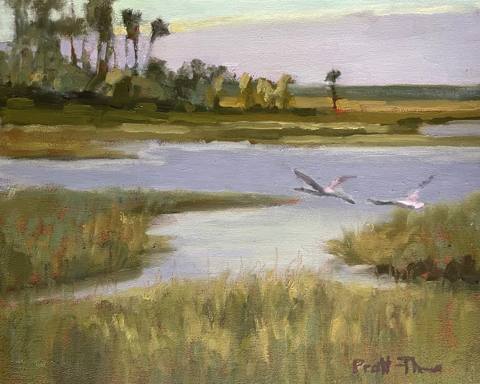 Rosies on the River by Leslie Pratt-Thomas