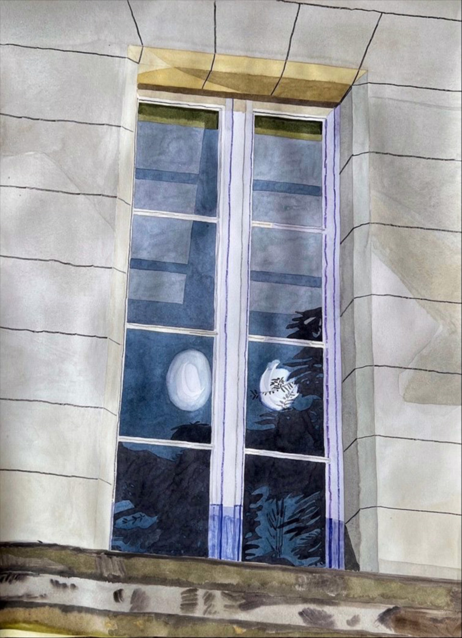 French Window (2 Moons) by Bradley Kerl
