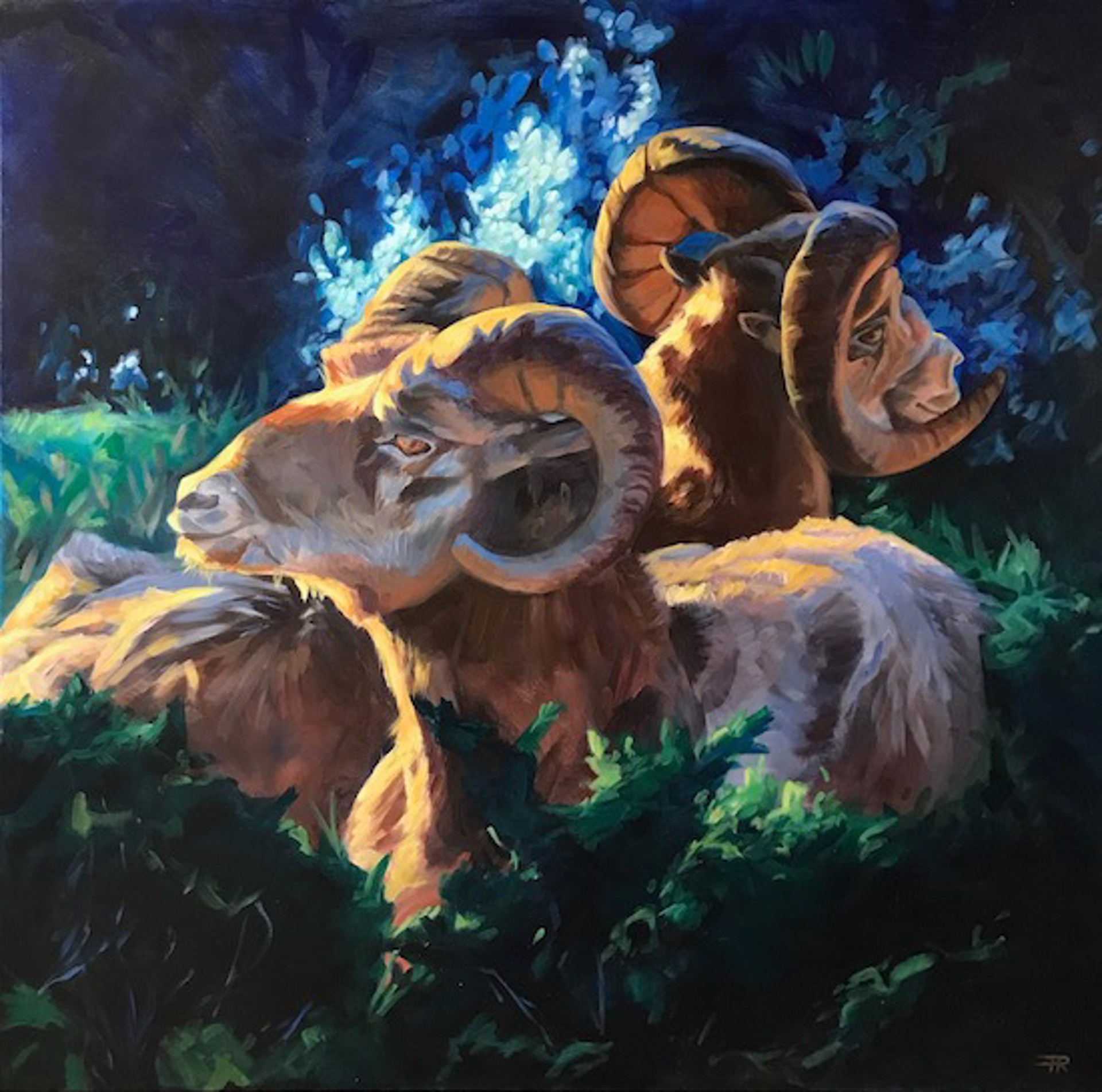 Evening Rest by Pascale Robinson