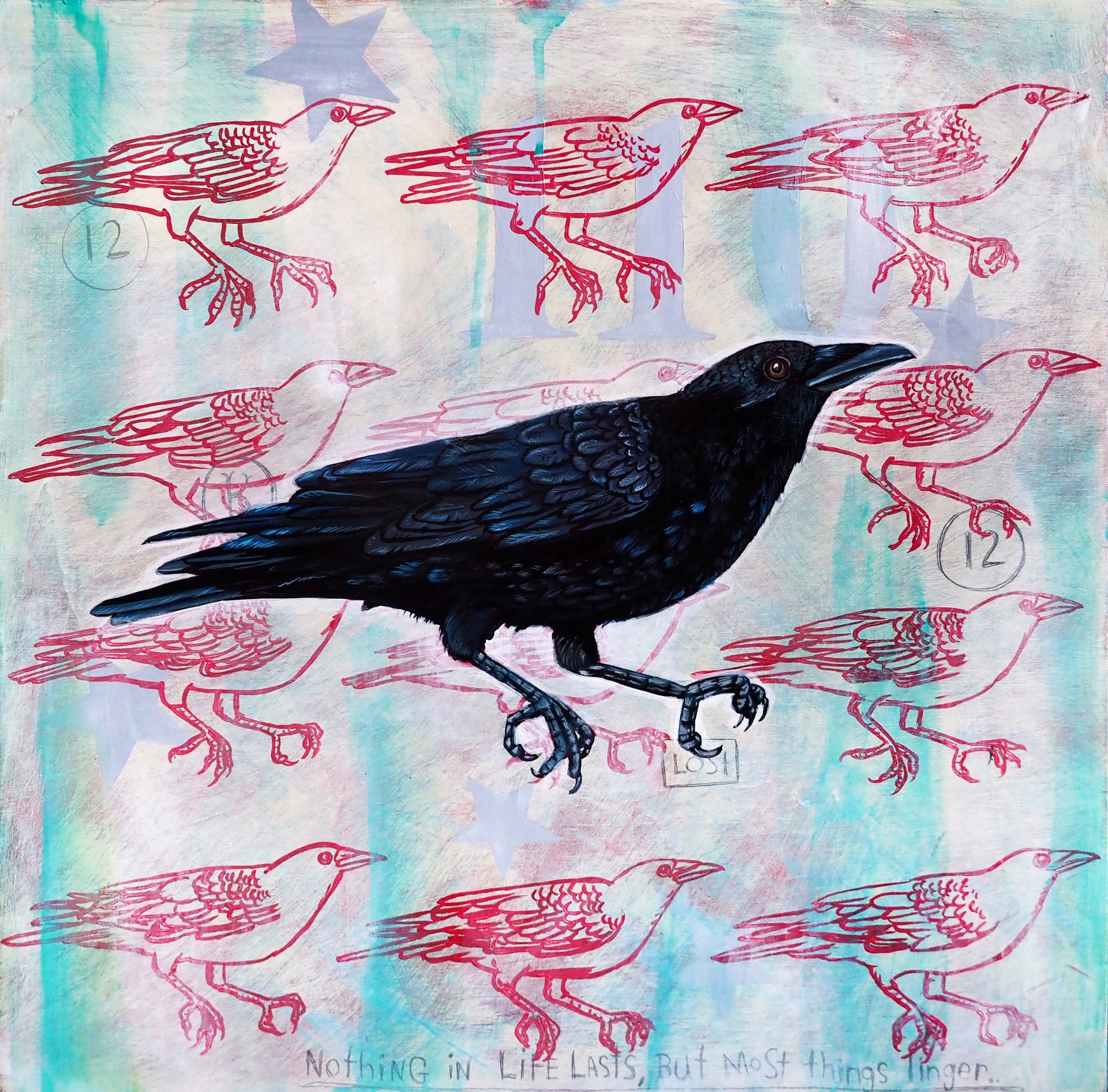 12 Crows by Tim Hooper
