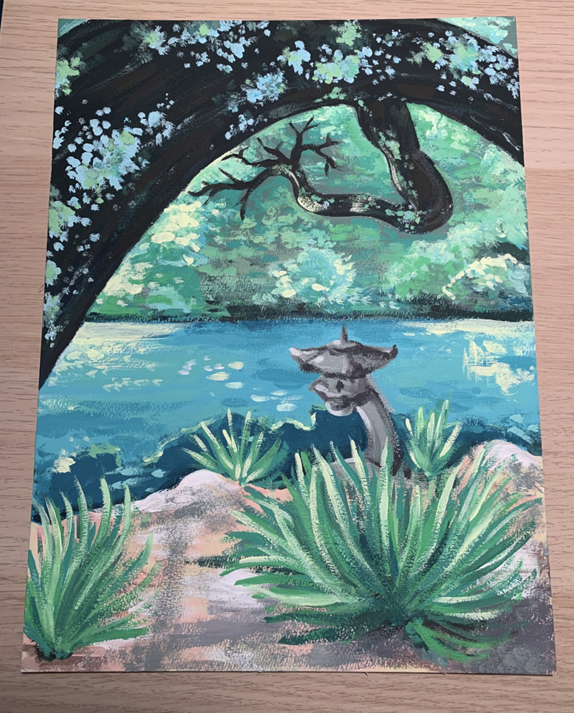 Zen Garden Walk by Charla Peters Pettingill