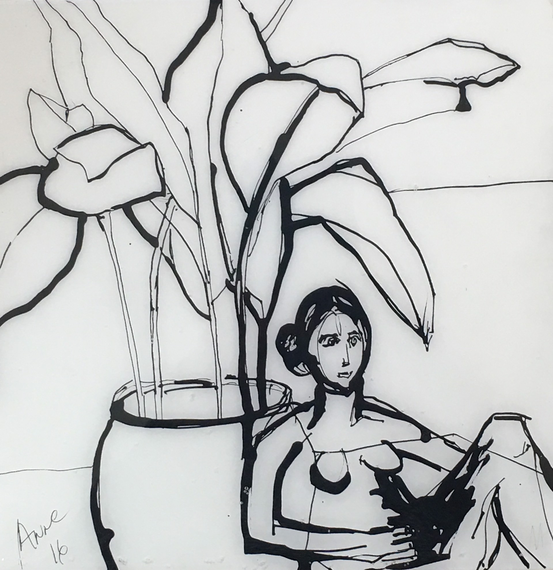 Sitting Under the Banana Tree by Anne Darby Parker
