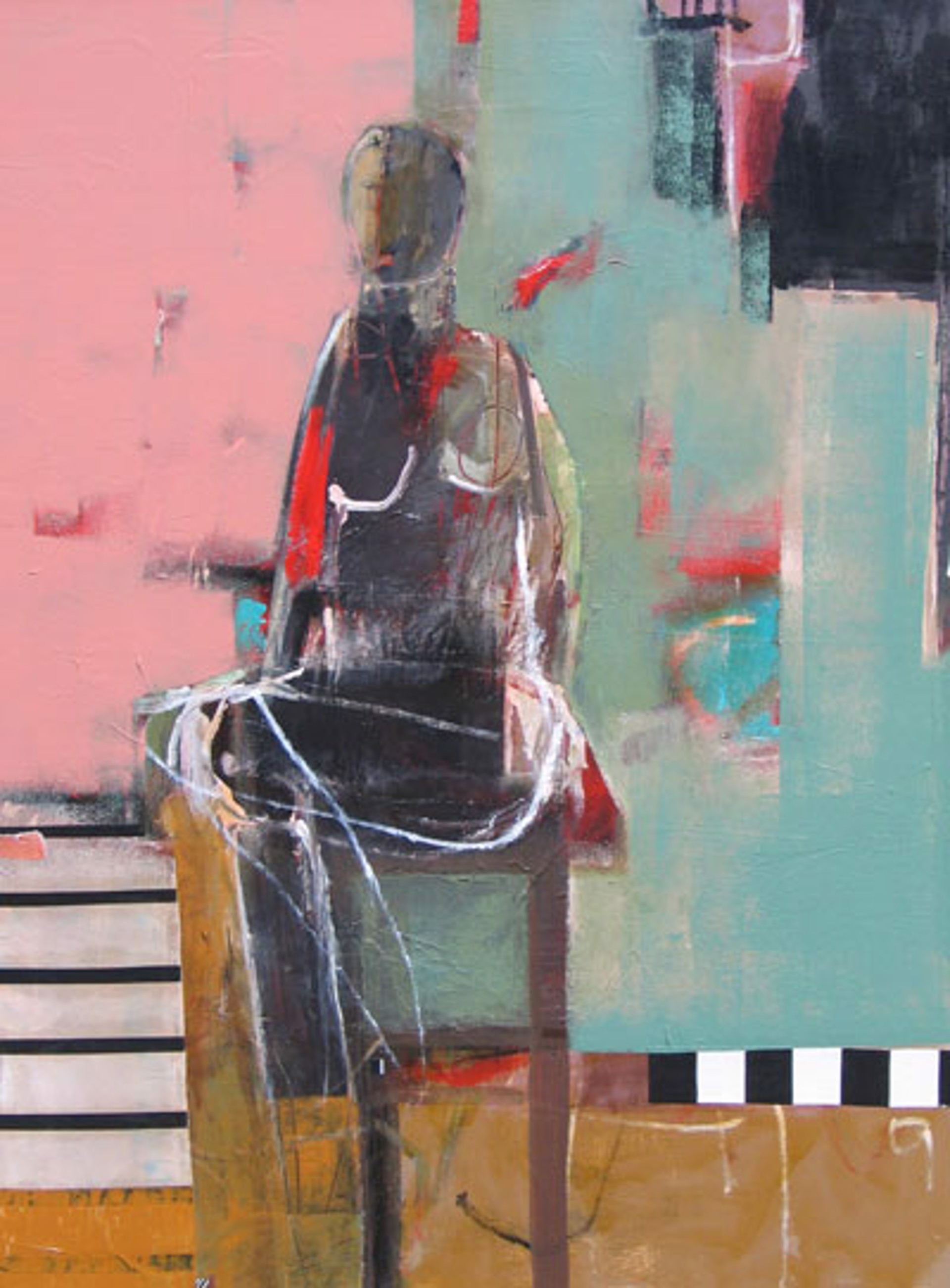 Seated Figure by Charlotte Foust