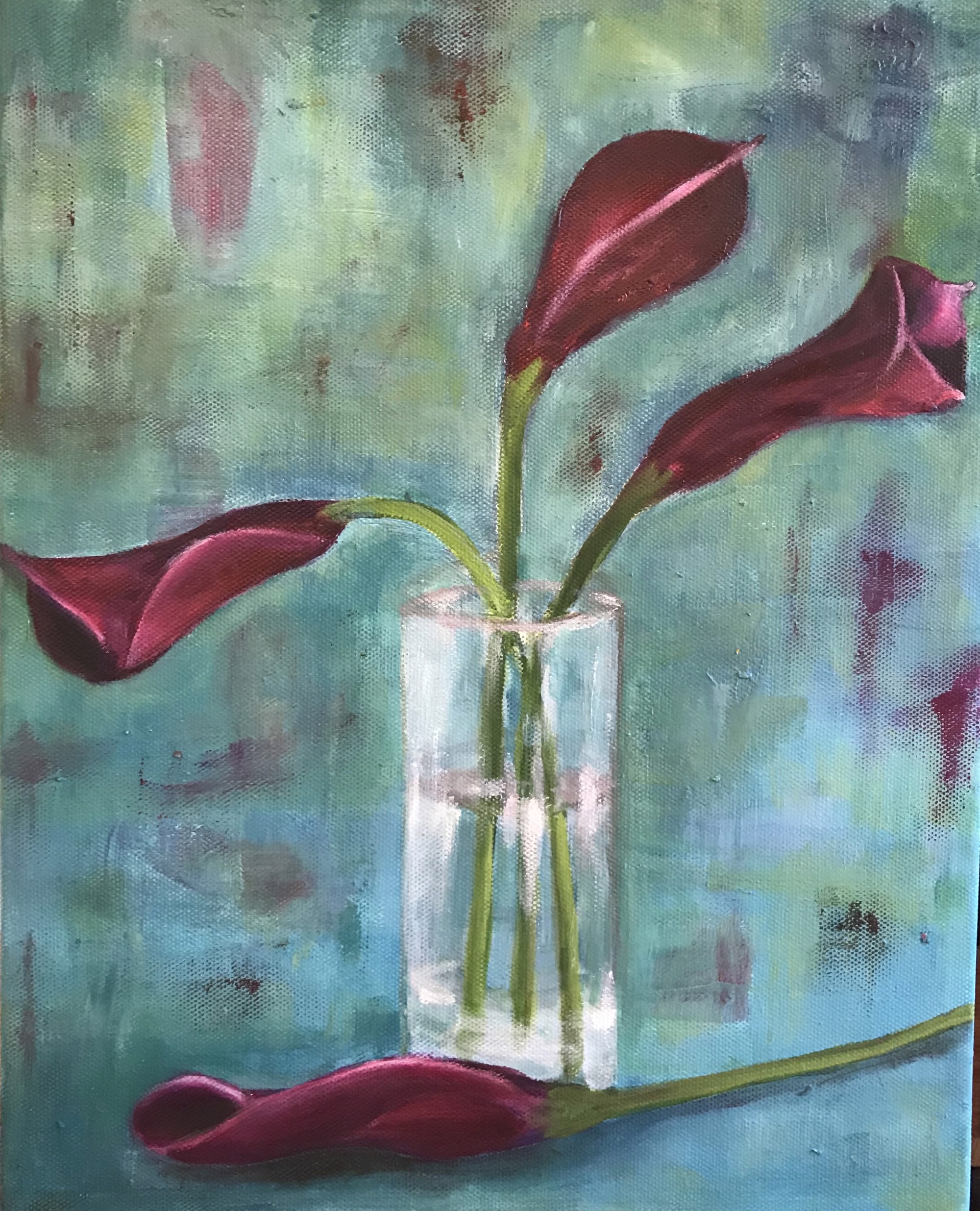4 Calla Lillies by Jill Rothenberg-Simmons