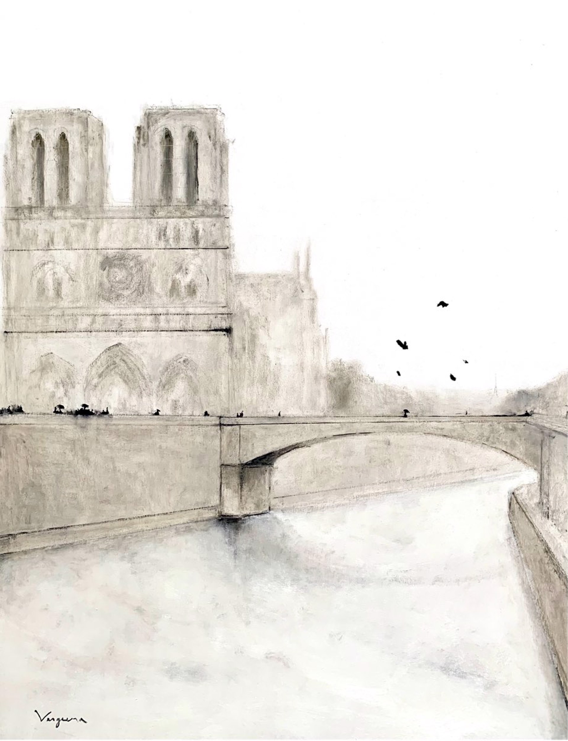Notre Dame by Ellie Vergura