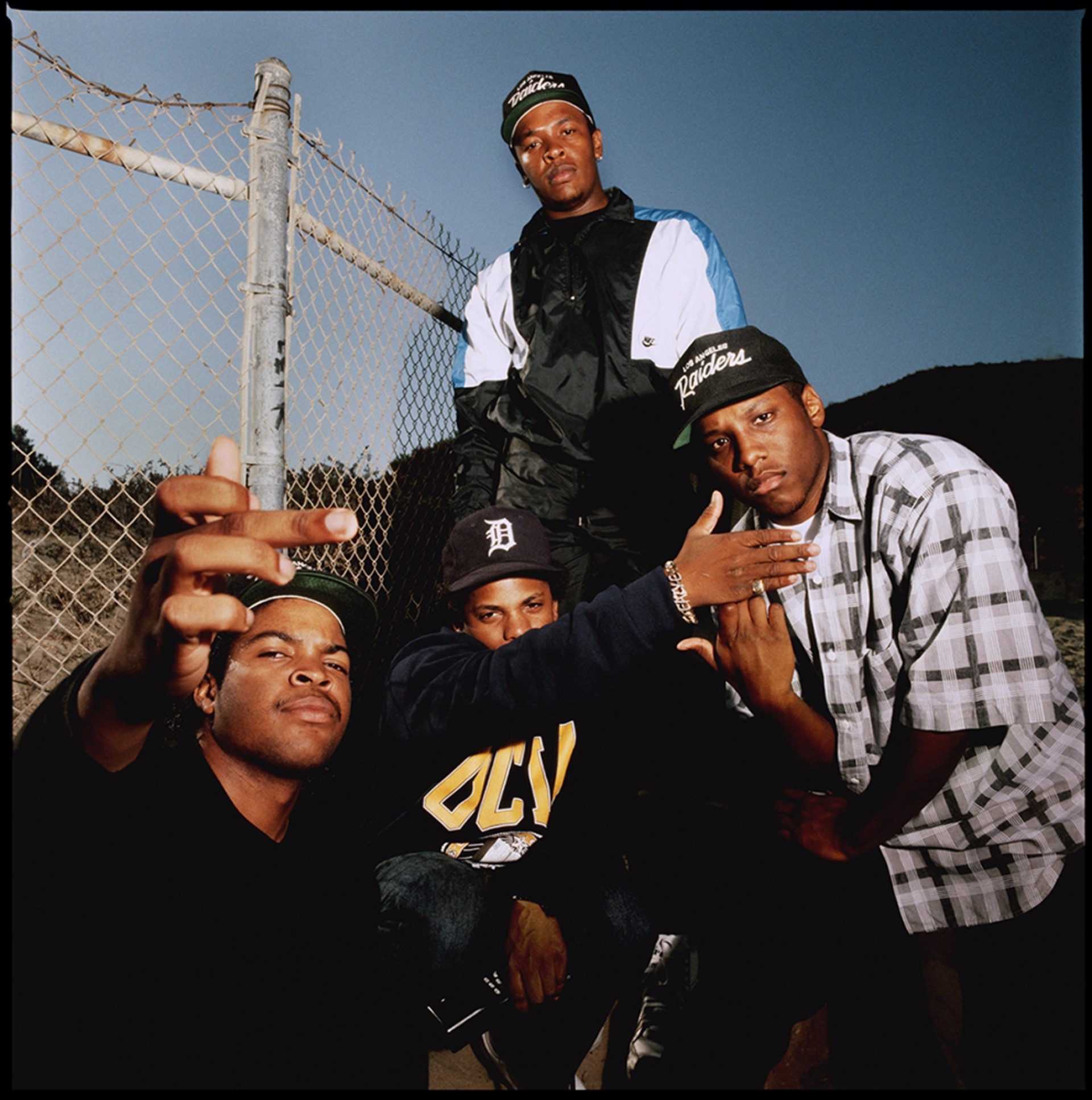 89171 N.W.A. On the Fence 1989 Color by Timothy White