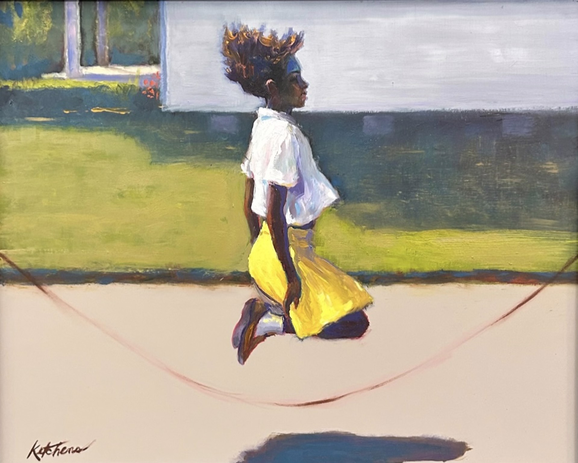 "Yellow Rope Jumper" by Robert Ketchens