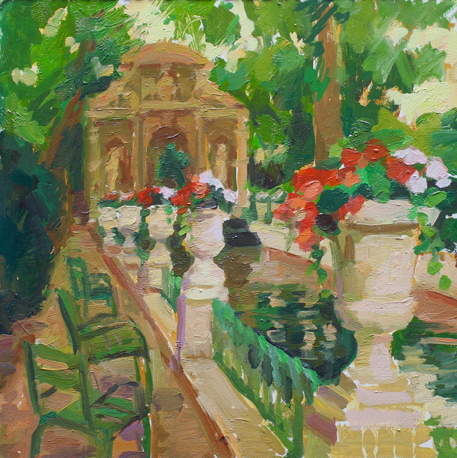 La Fontaine de Médicis au Jardin du Luxembourg by Simie Maryles