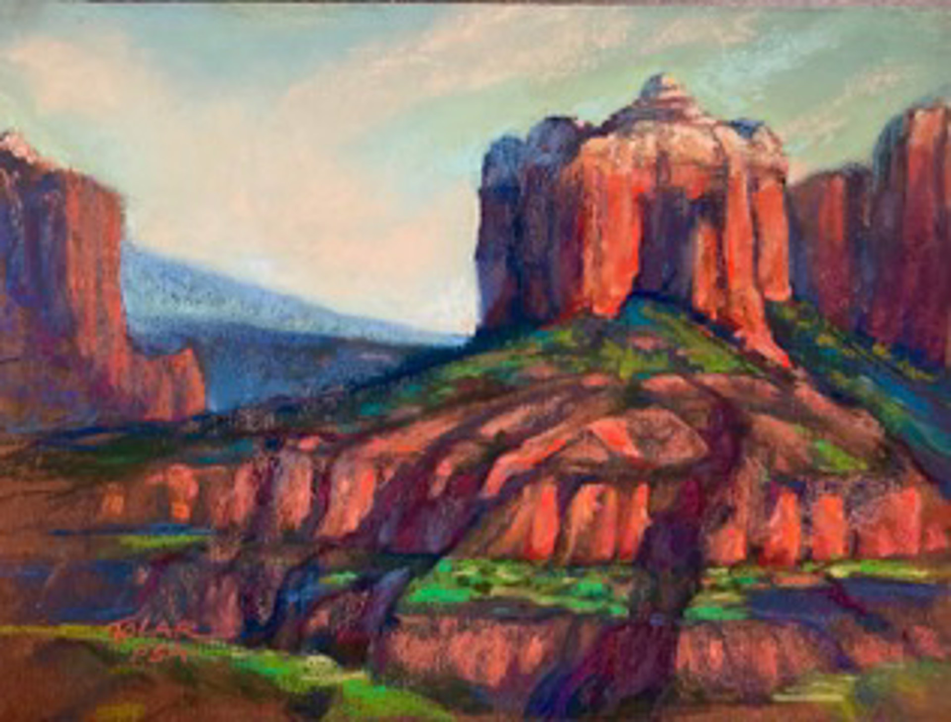 Cathedral Rock by Jude Tolar