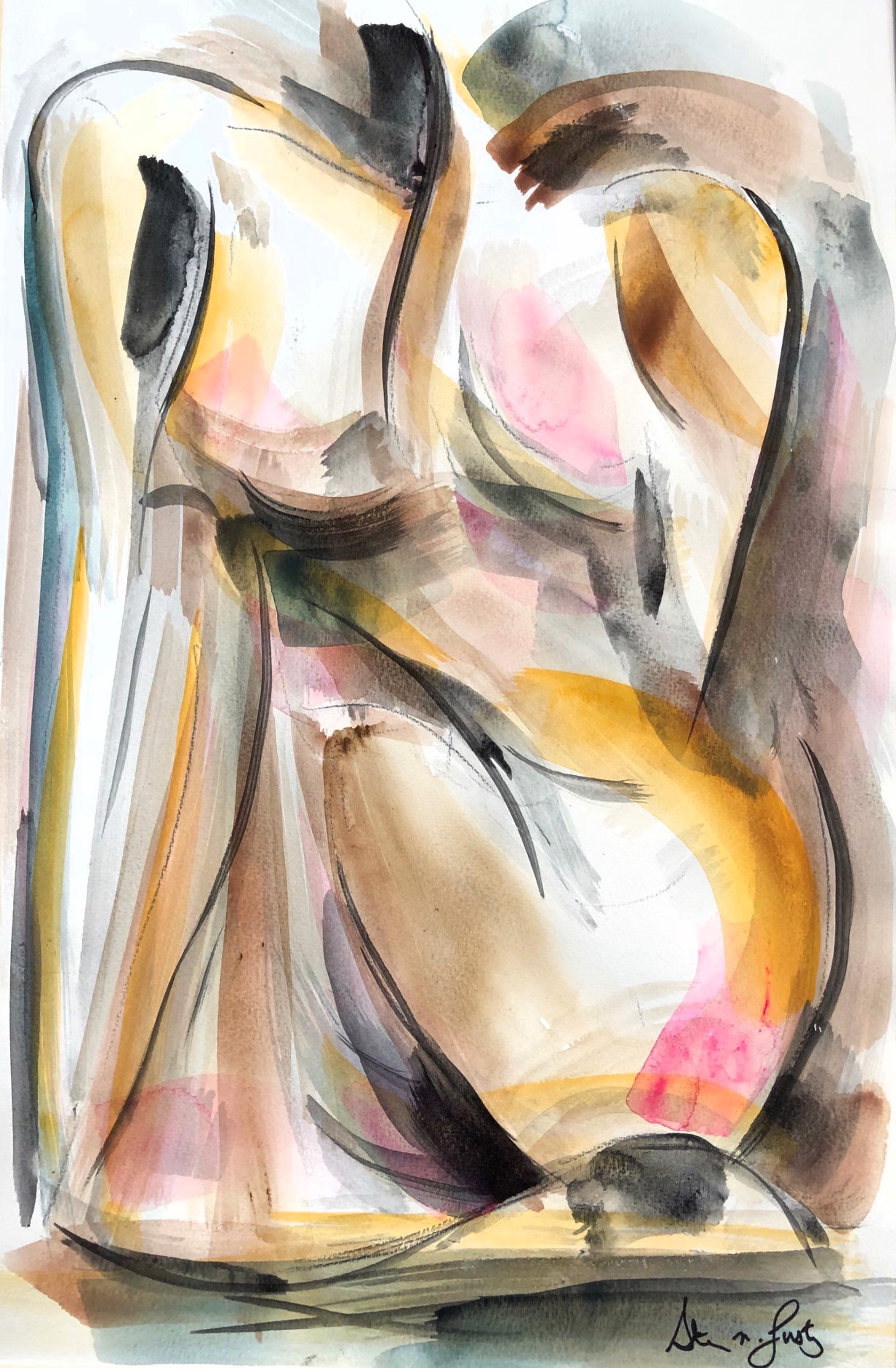 Untitled (Life Drawing) by Steven Lustig